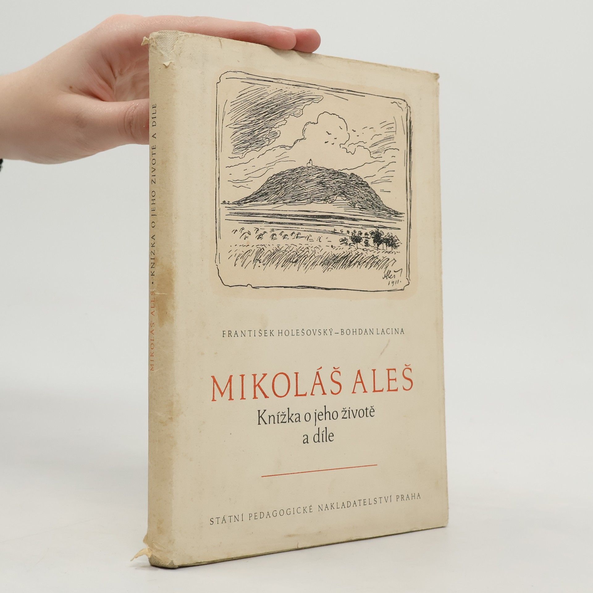 František Holešovský Mikoláš Aleš. Knížka o jeho životě a díle