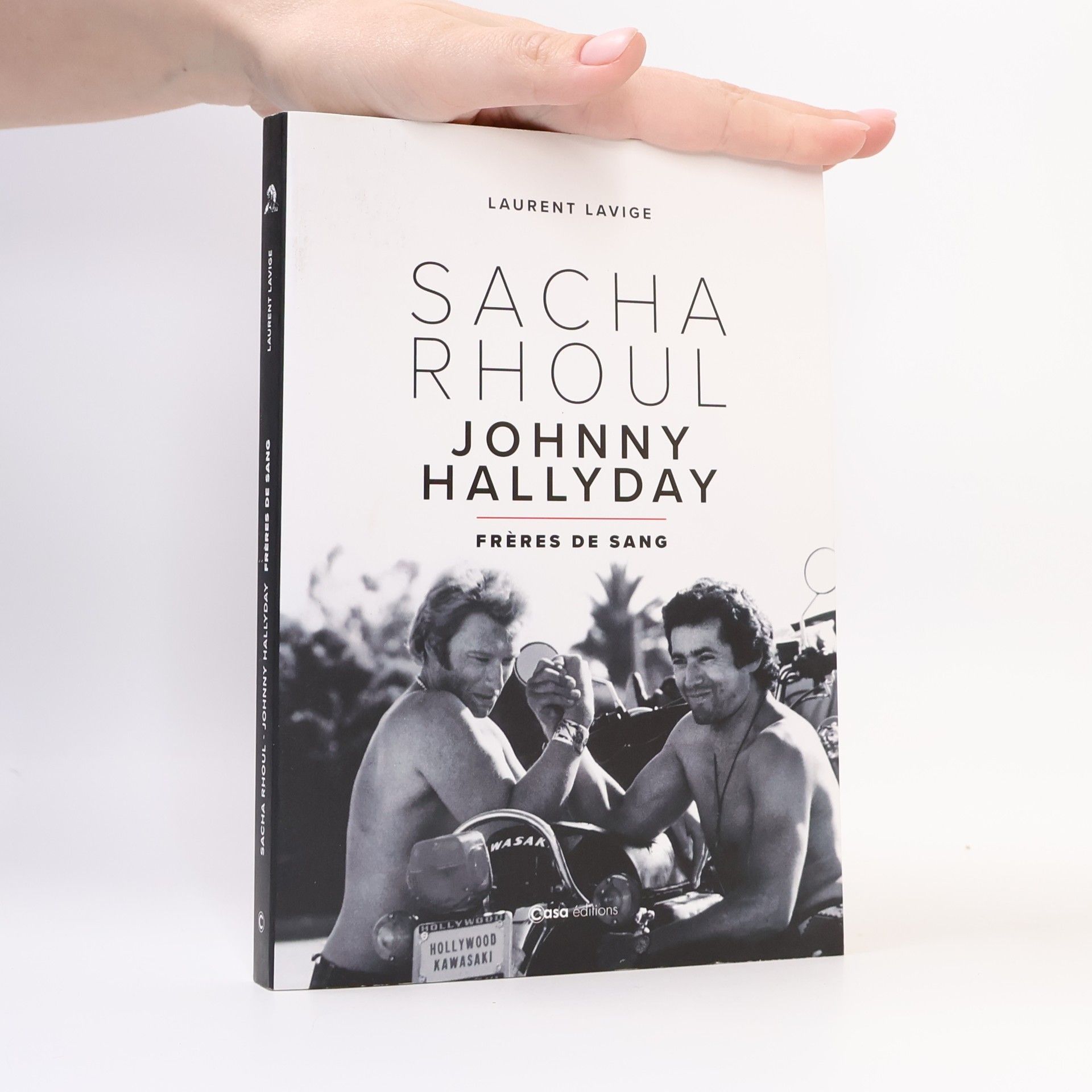 Laurent Lavige Johnny Hallyday: frères de sang