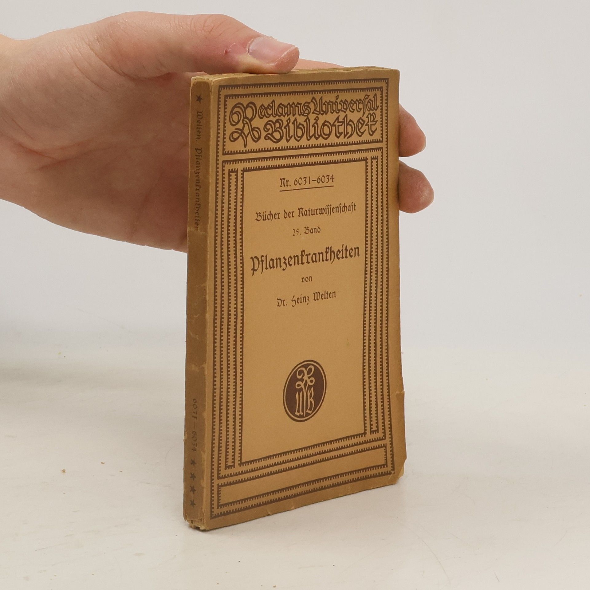 Welten Heinz Pflanzenkrankheiten