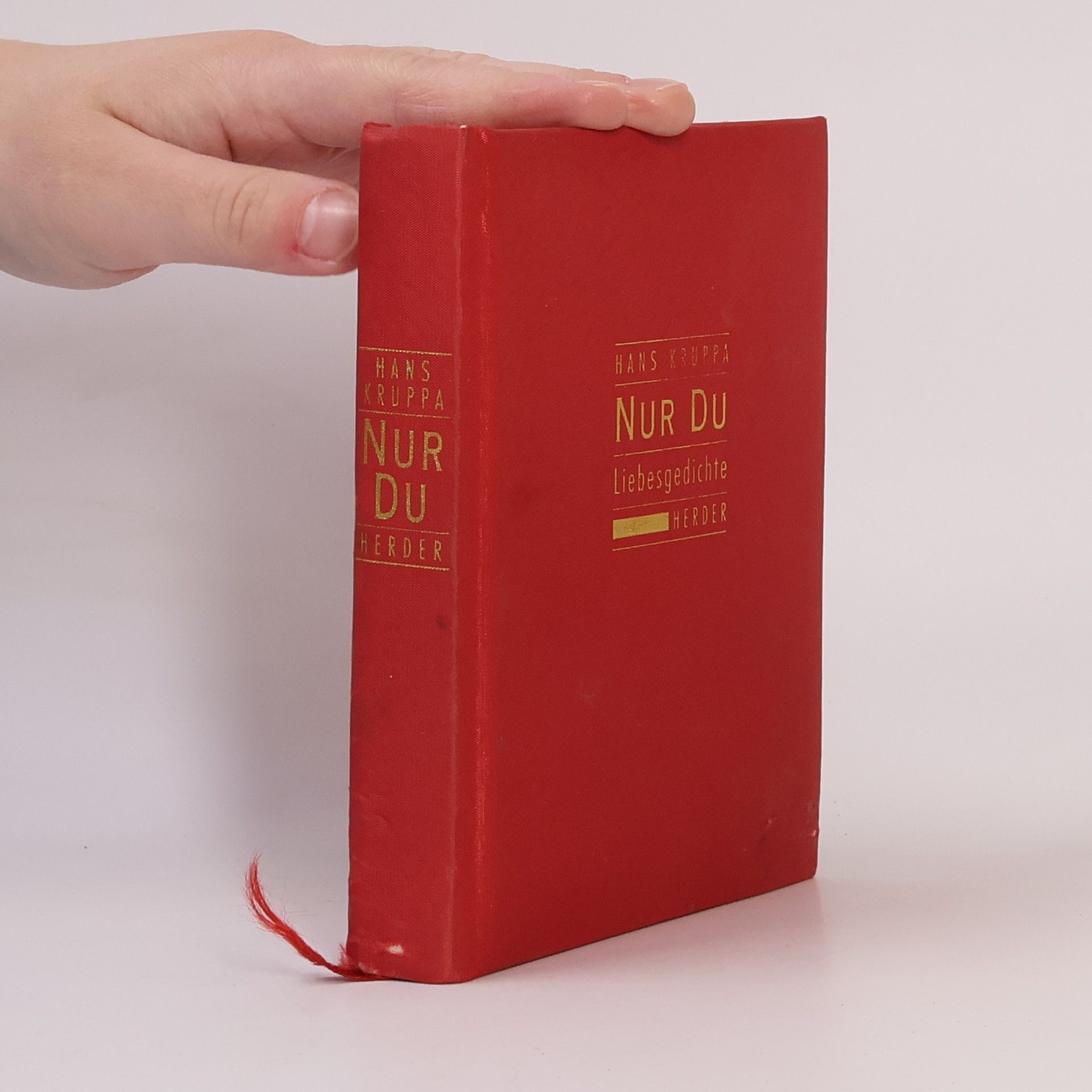 Hans Kruppa Nur du. Liebesgedichte.