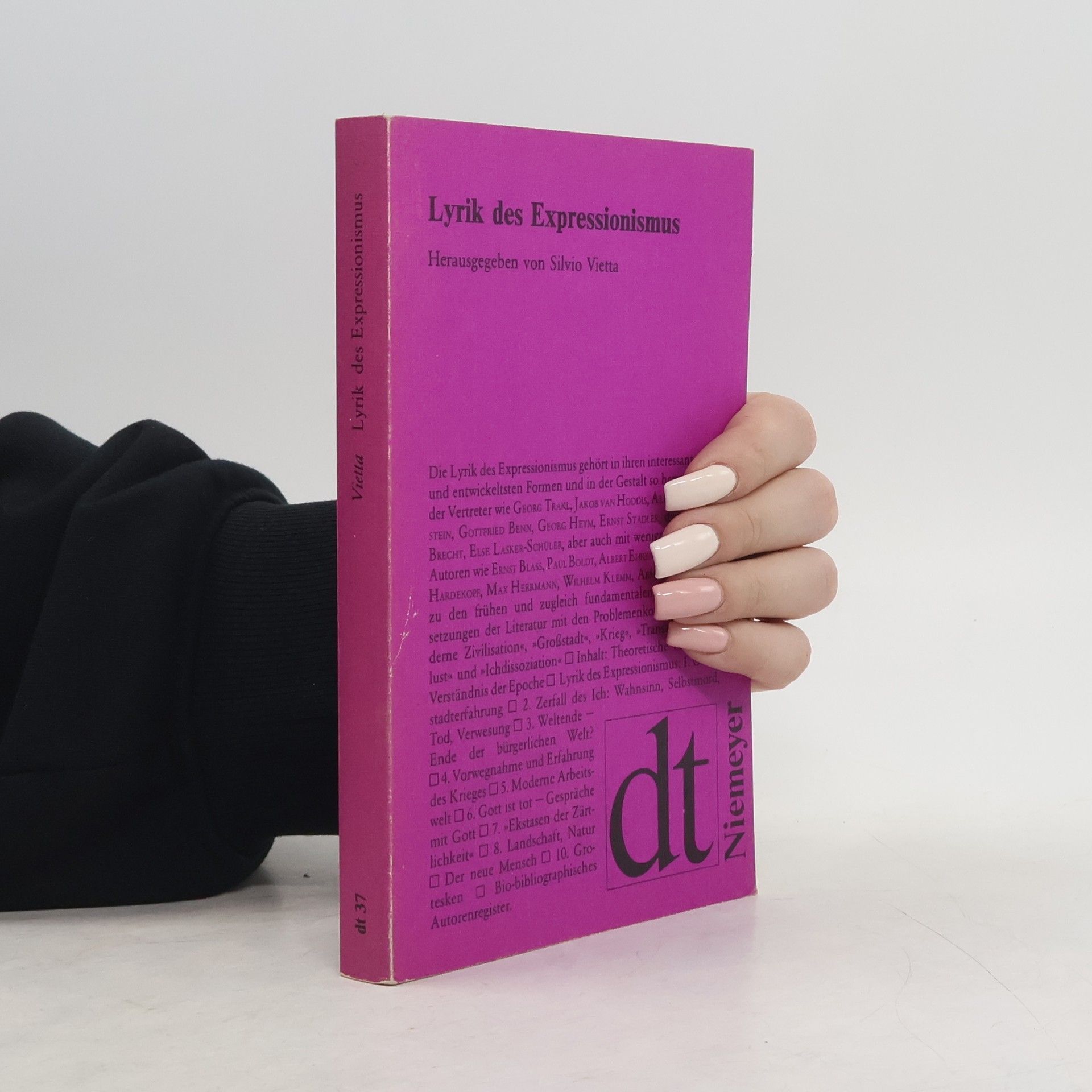Lyrik des Expressionismus