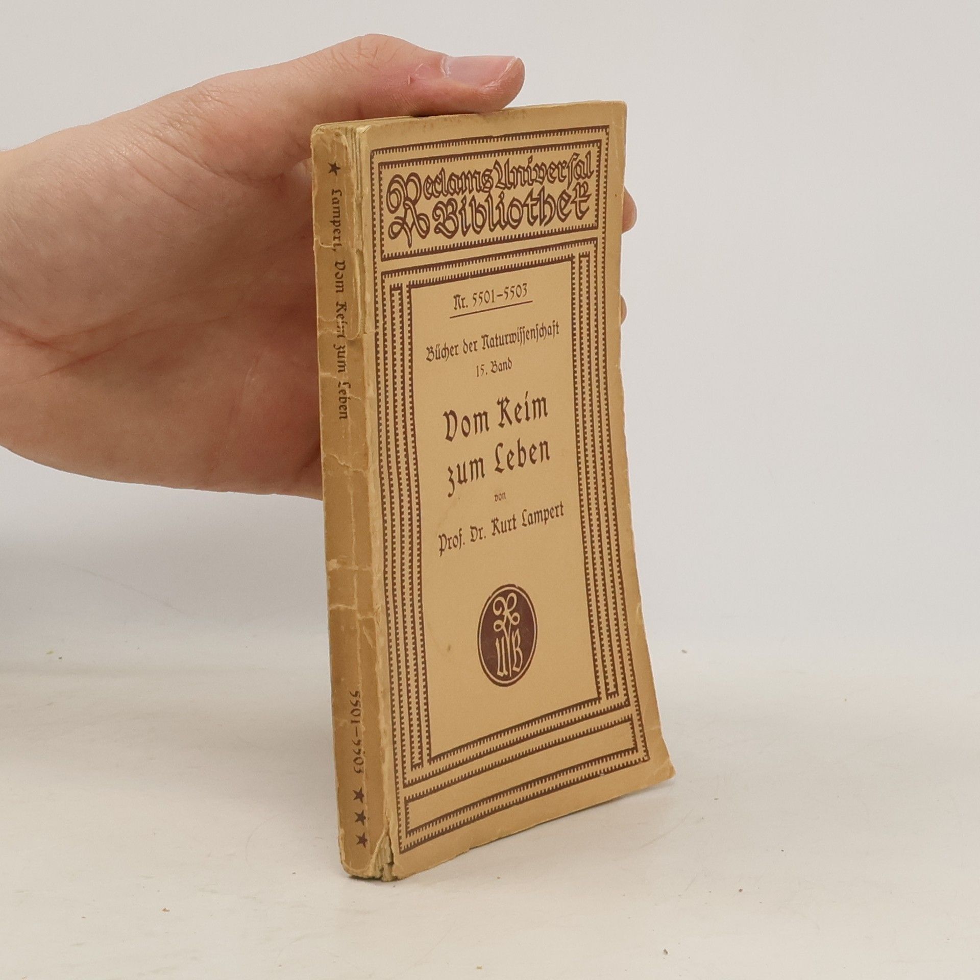 Kurt Lampert Vom Keim zum Leben