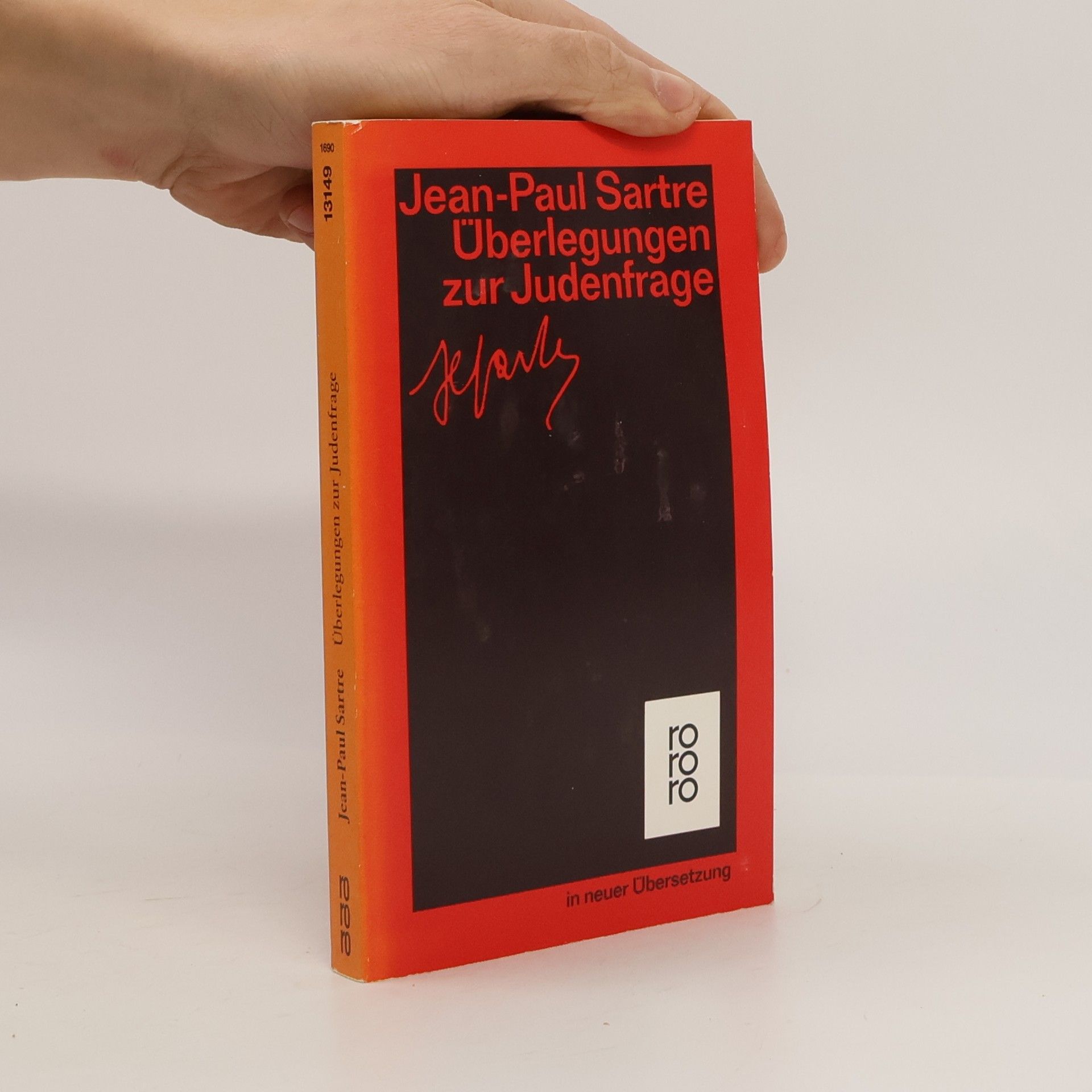 Jean Paul Sartre Überlegungen zur Judenfrage