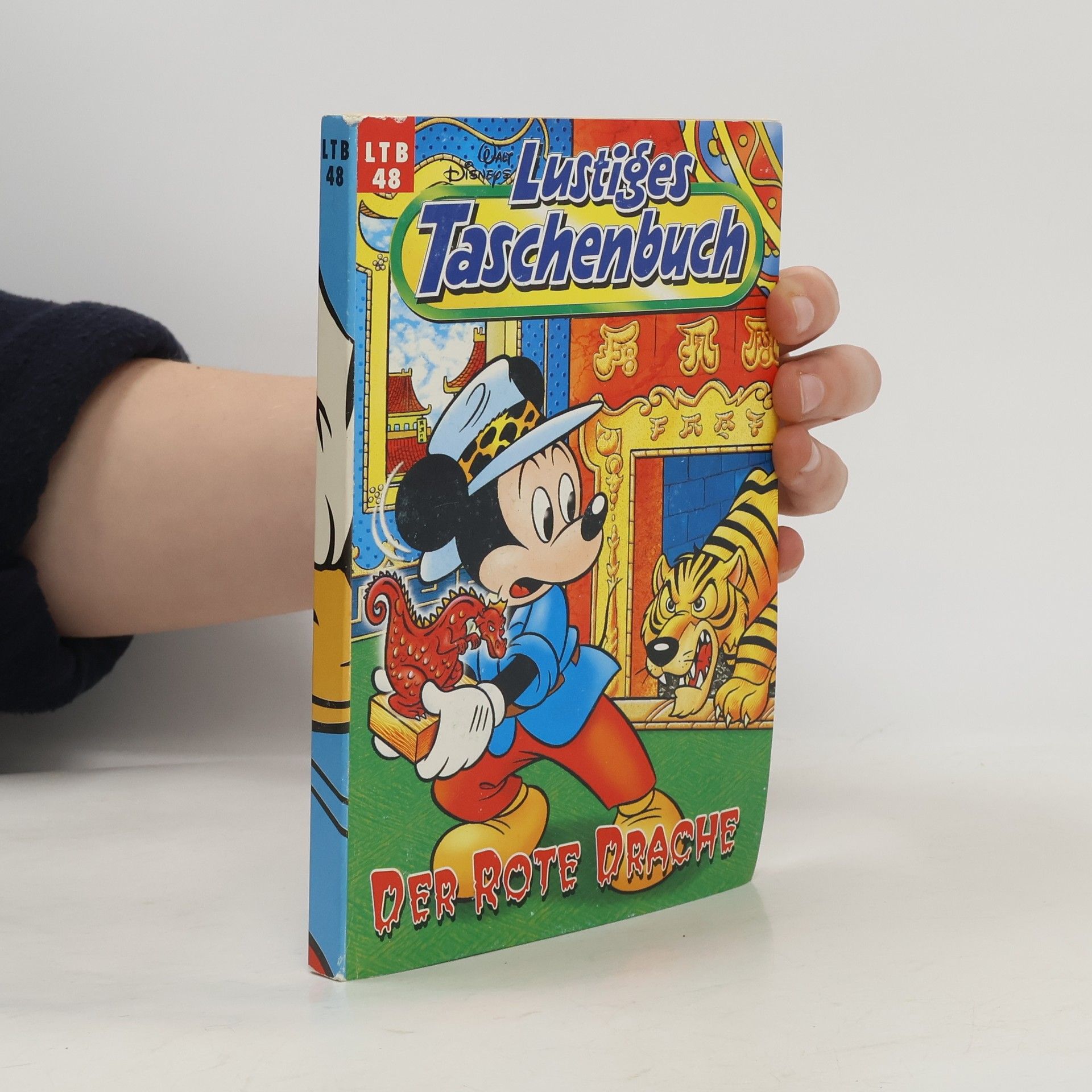 Autorenkollektiv Lustiges Taschenbuch 48. Der rote drache
