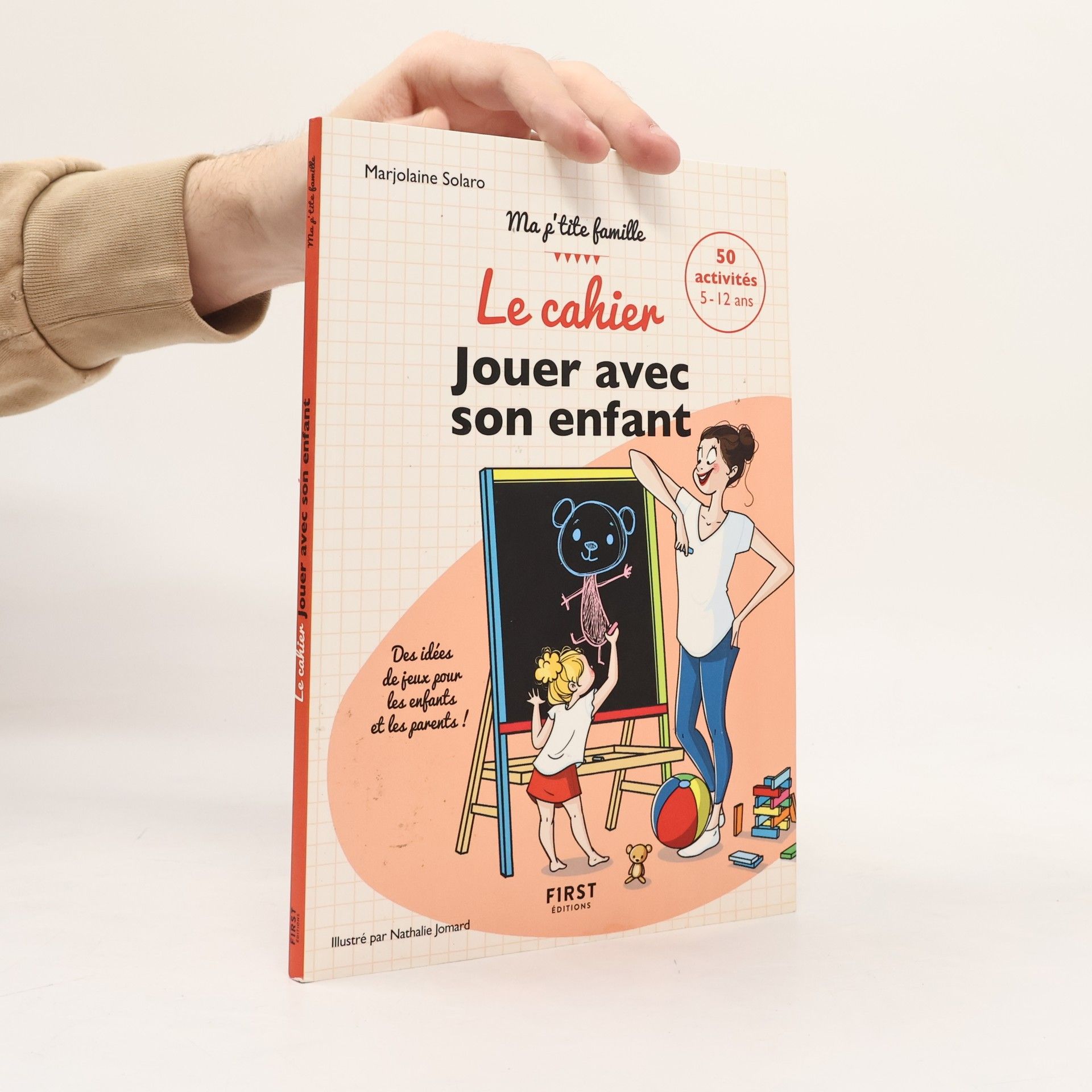 Le cahier jouer avec son enfant