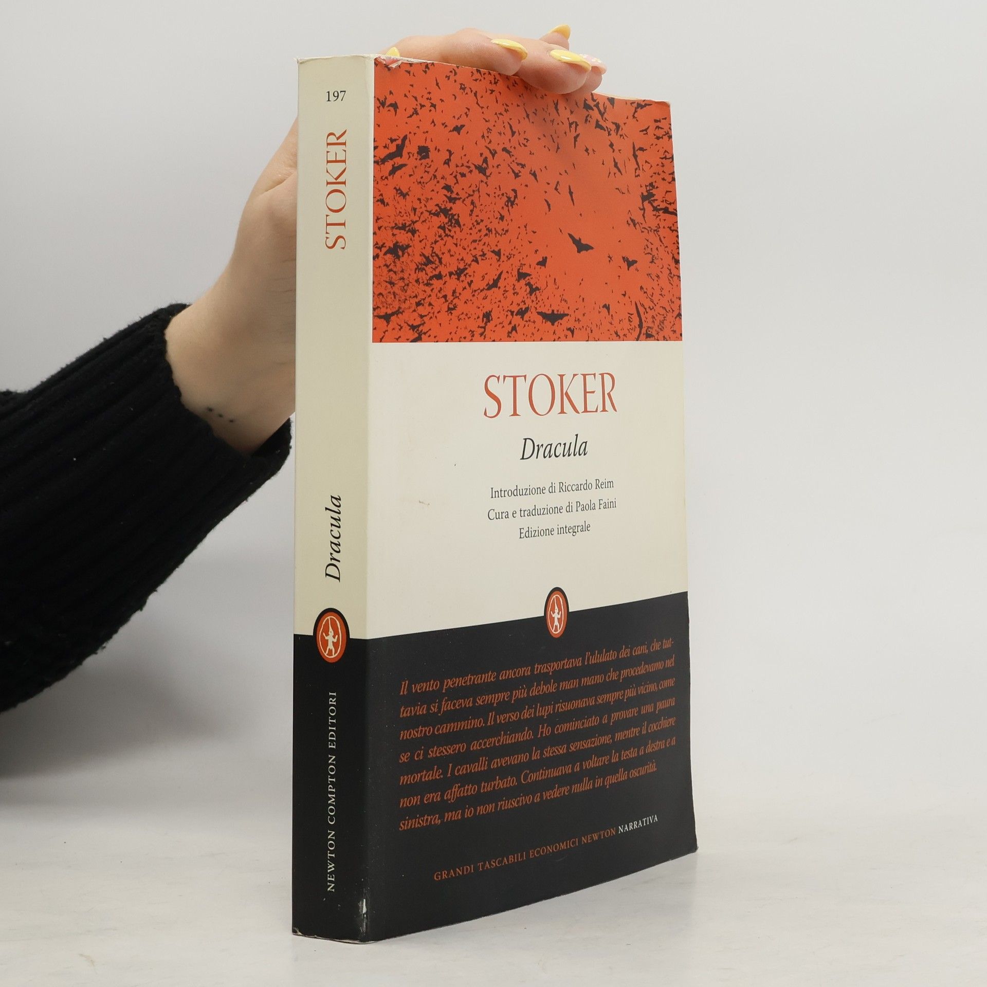 Bram Stoker Grandi tascabili economici Newton Narrativa: Dracula. Ediz. integrale