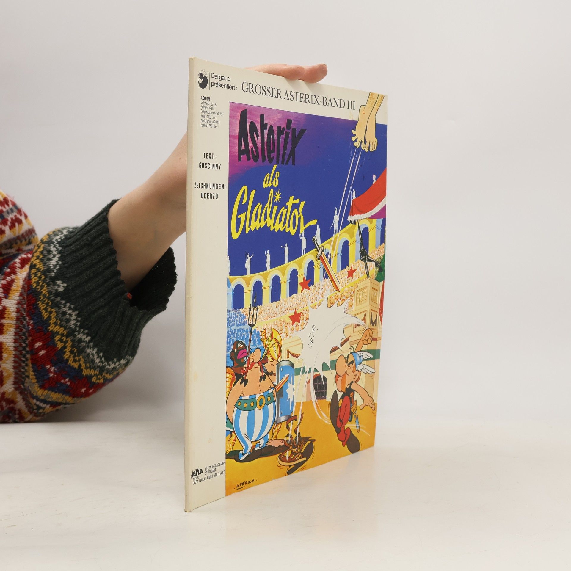 René Goscinny Asterix als Gladiator