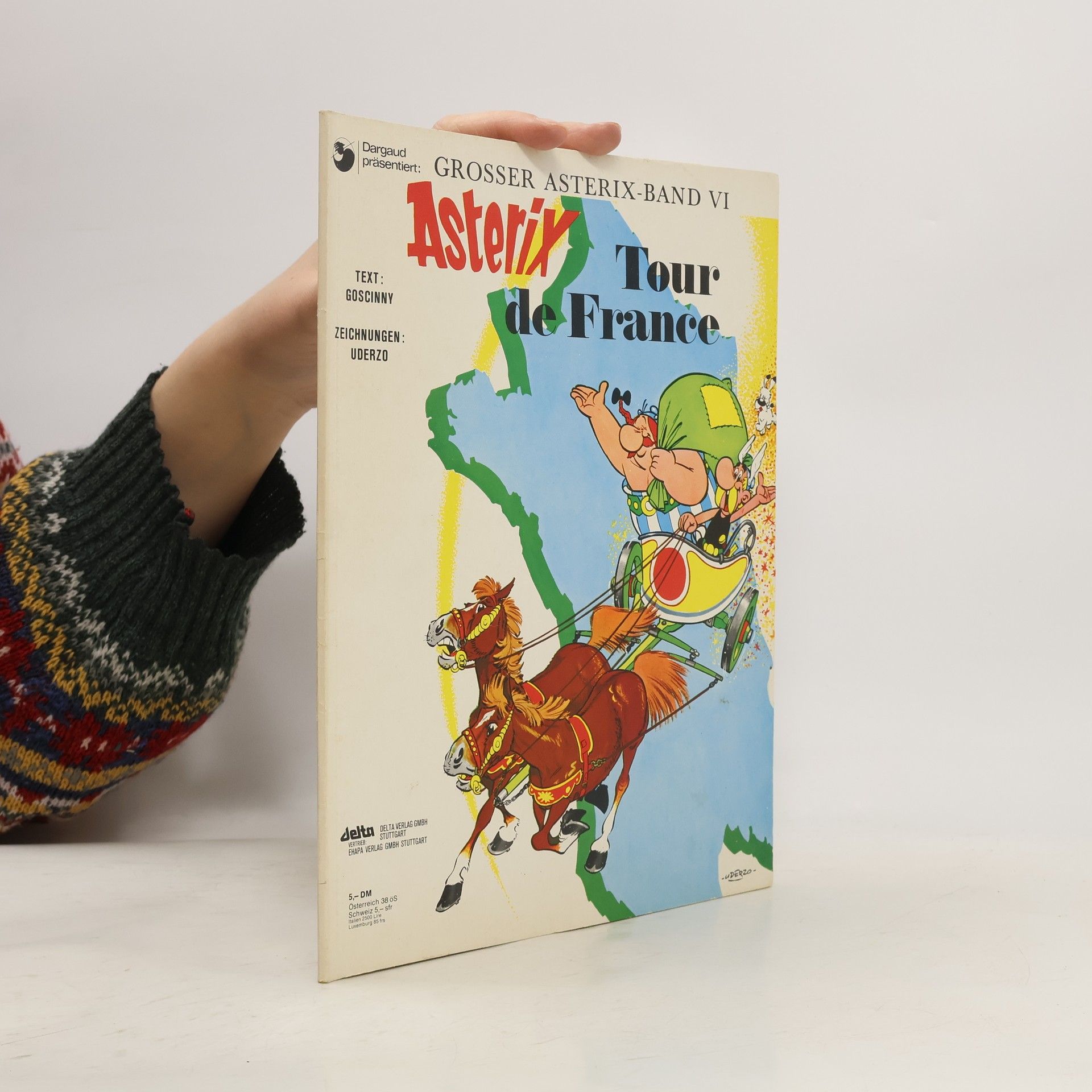 Albert Uderzo Asterix. Tour de France