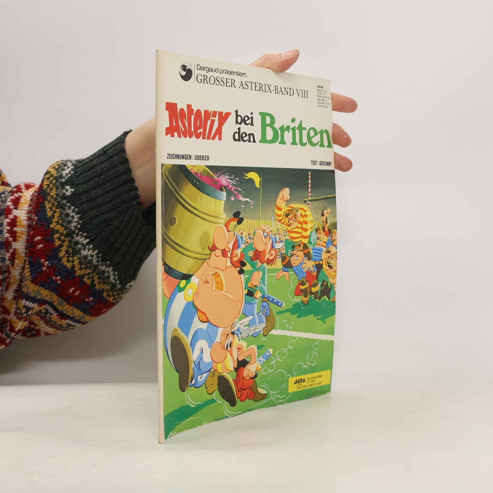 René Goscinny Asterix bei den Briten