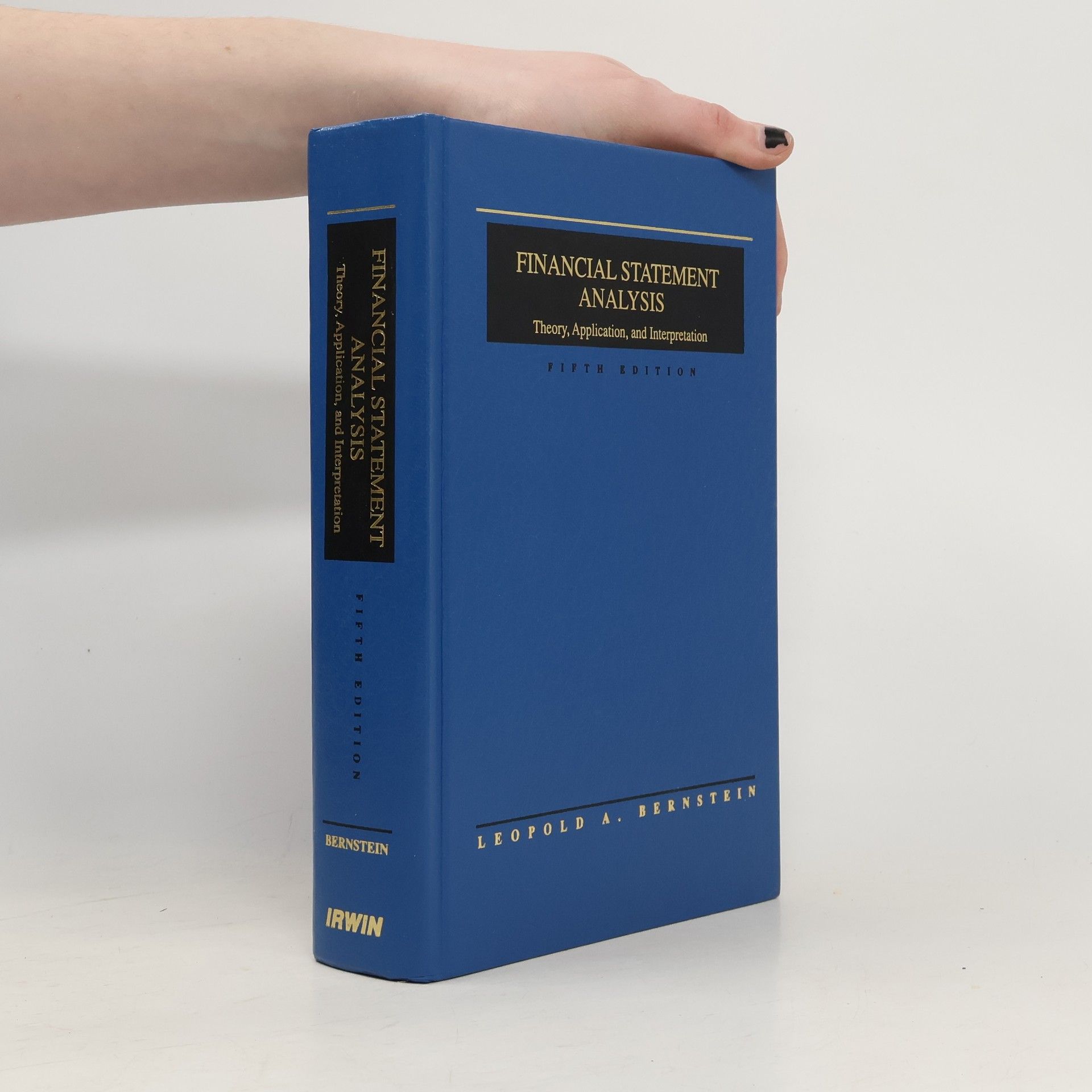 The Irwin Series in Undergraduate Accounting: Financial Statement Analysis