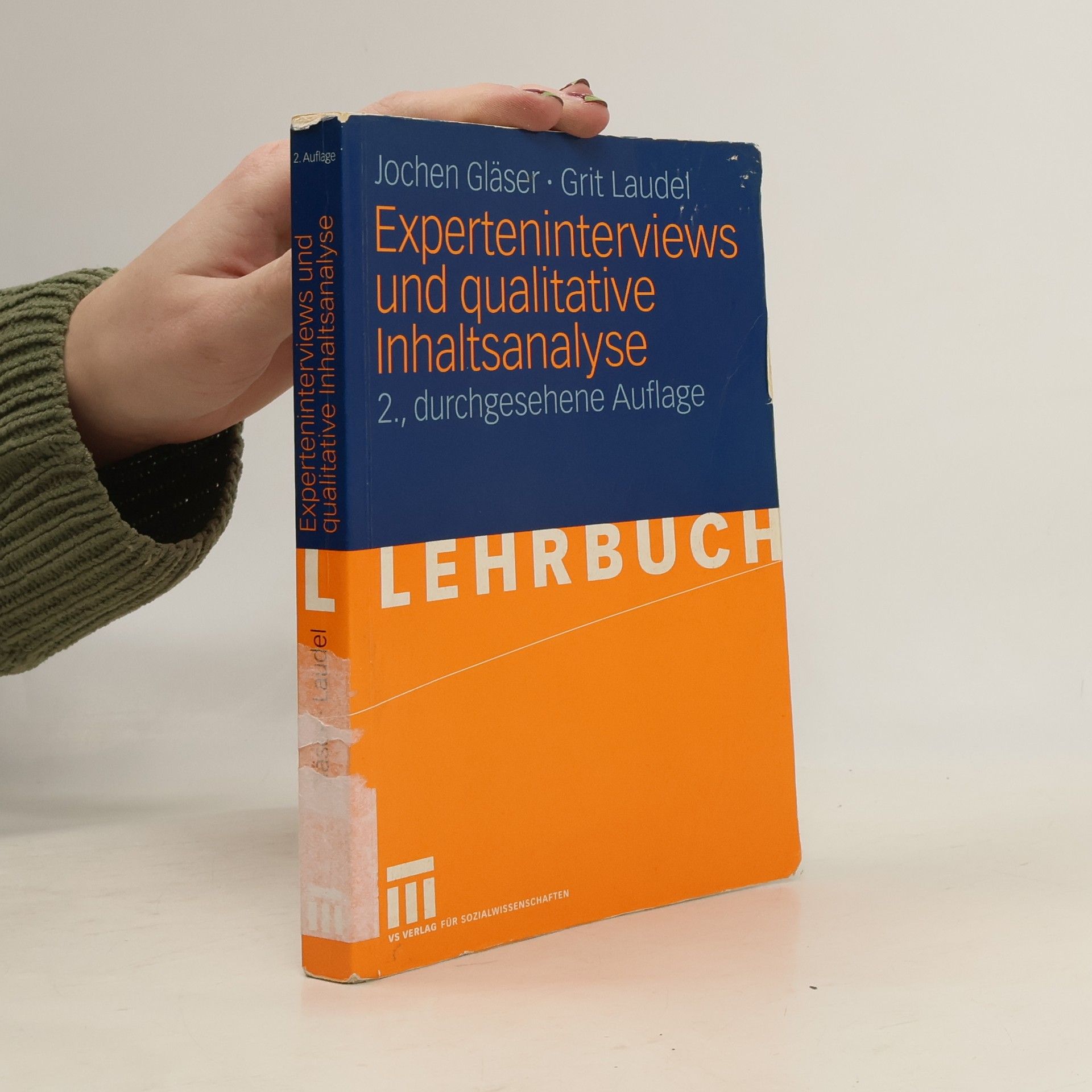 Jochen Gläser Experteninterviews und qualitative Inhaltsanalyse als Instrumente rekonstruierender Untersuchungen