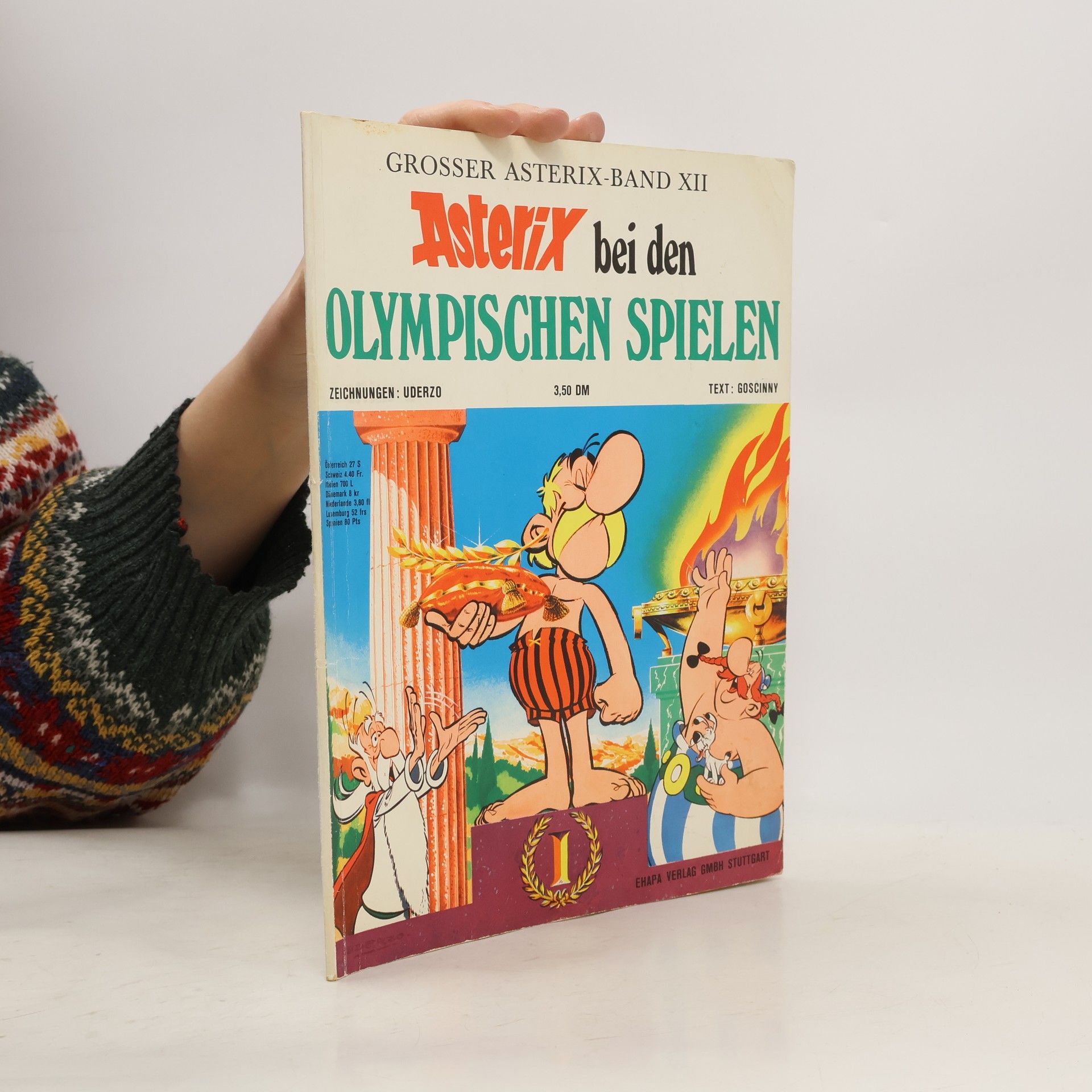 René Goscinny Asterix bei den Olympischen Spielen 12