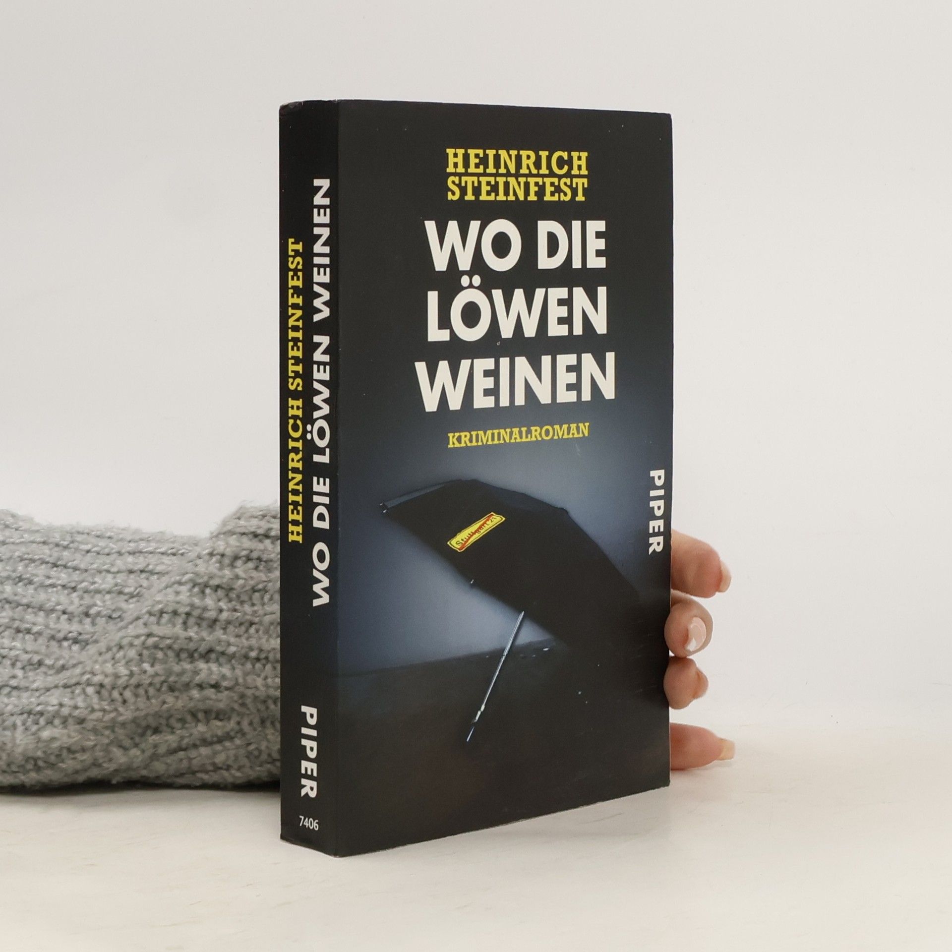 Heinrich Steinfest Wo die Löwen weinen