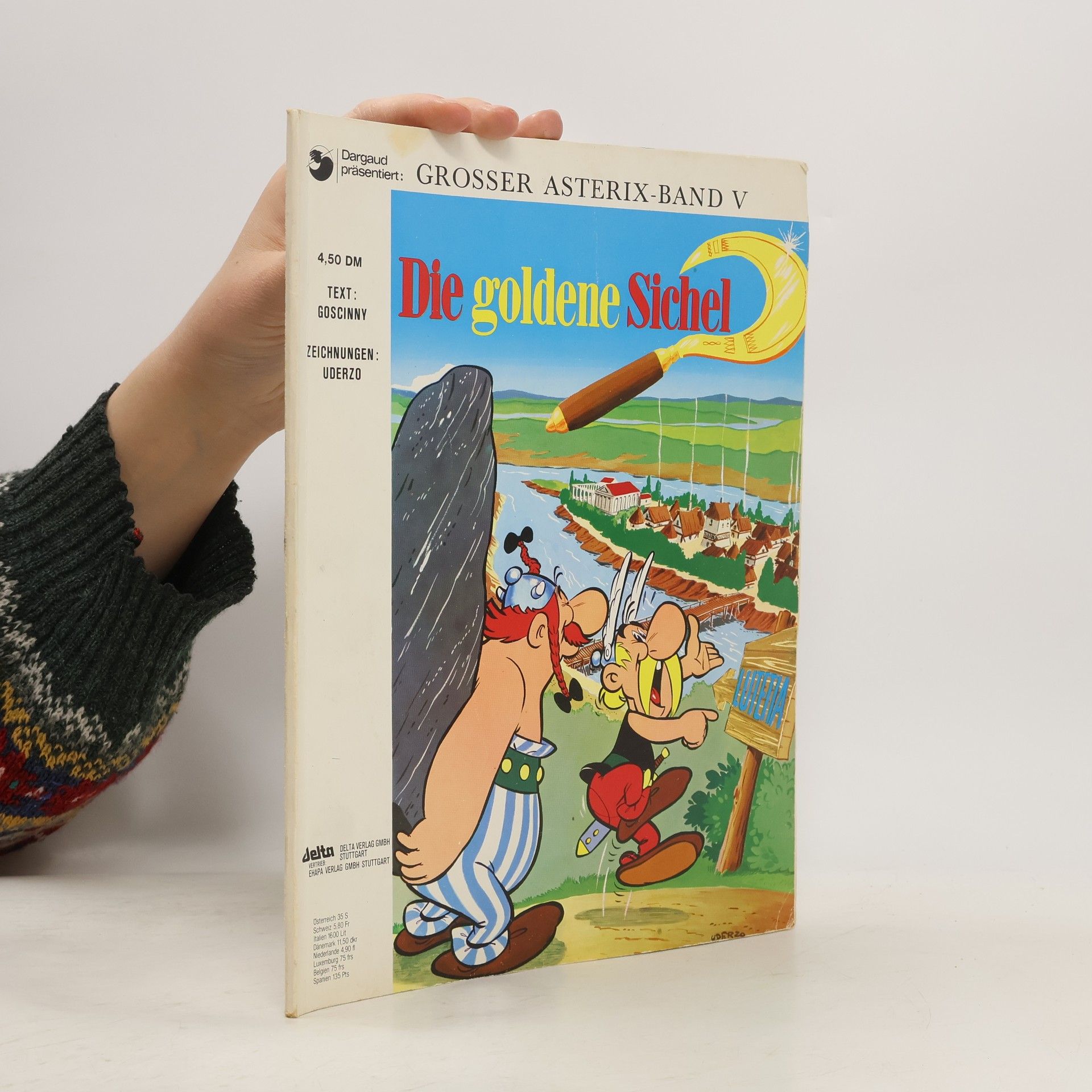 René Goscinny Die goldene Sichel