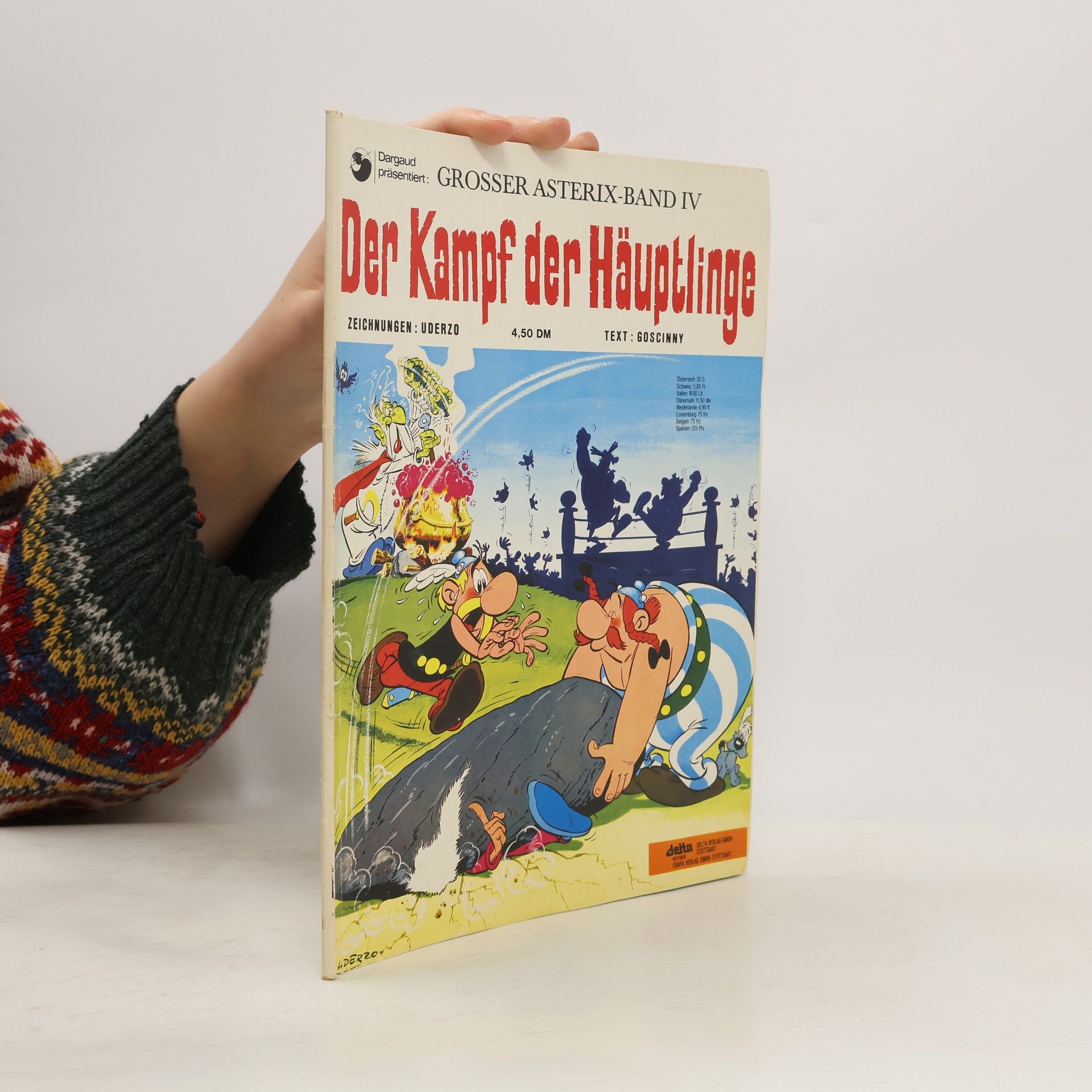 René Goscinny Asterix Werkedition mit Lexikon 3. Asterix als Gladiator 4. Der Kampf der Häuptlinge