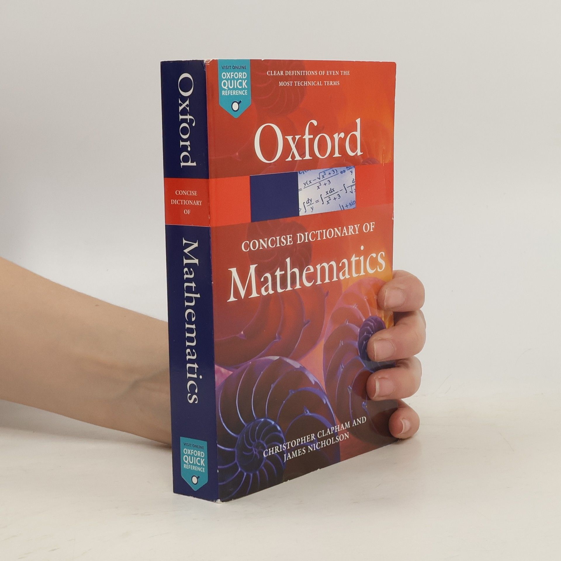 Christopher Clapham Oxford Concise Dictionary of Mathematics