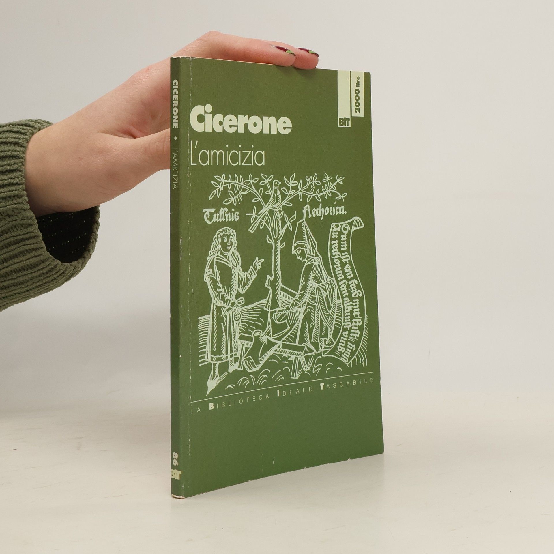 Marcus Tullius Cicero La Biblioteca Ideale Tascabile - 86: L'amicizia