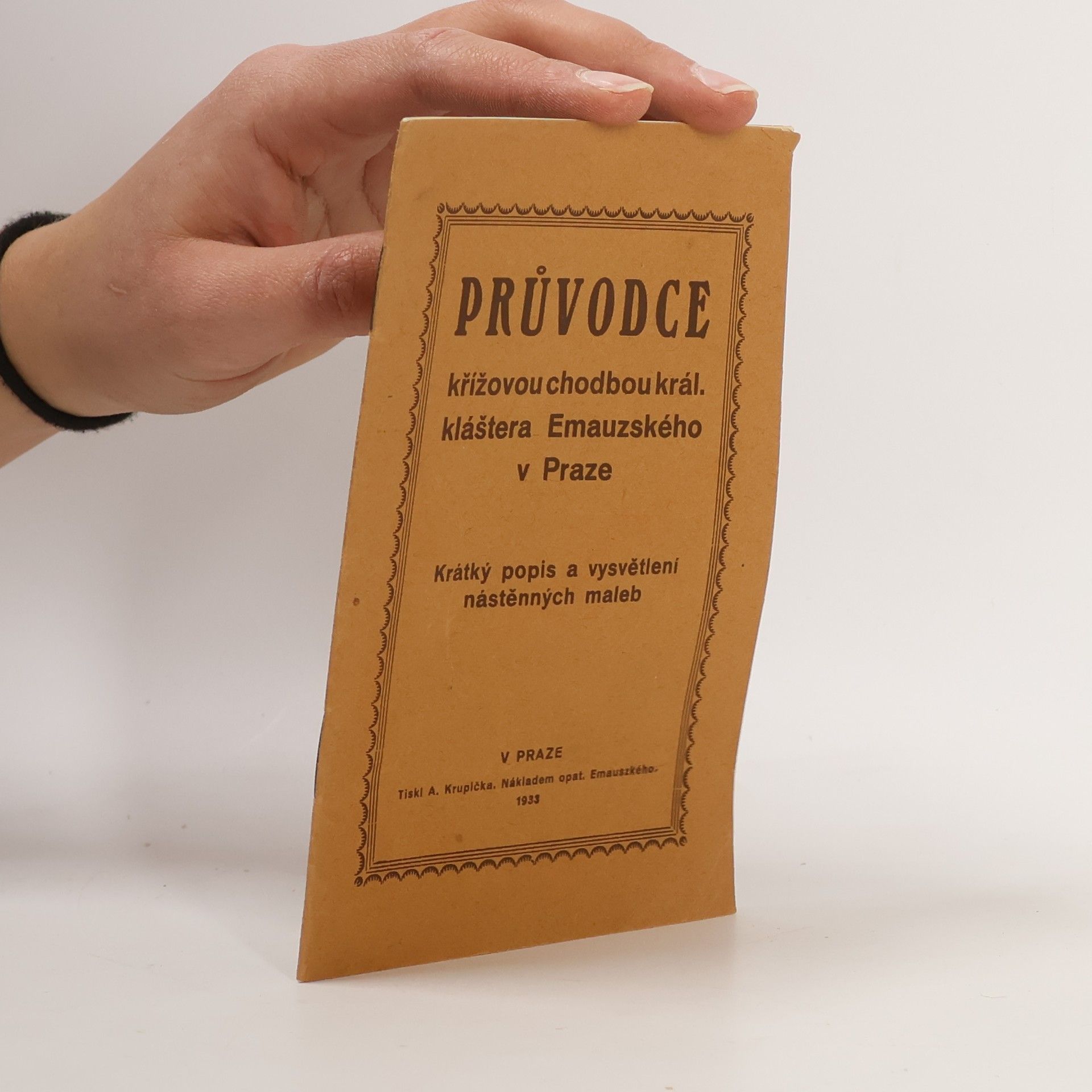 Autores varios Průvodce křížovou chodbou král. kláštera Emauzského v Praze