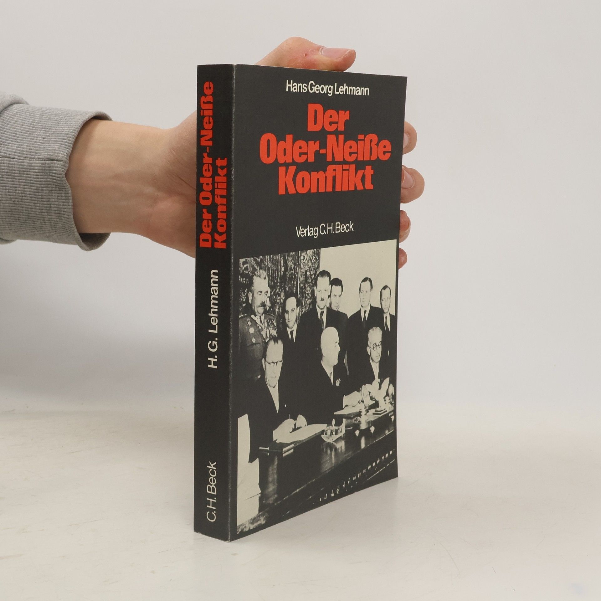 Hans Georg Lehmann Der Oder-Neisse-Konflikt