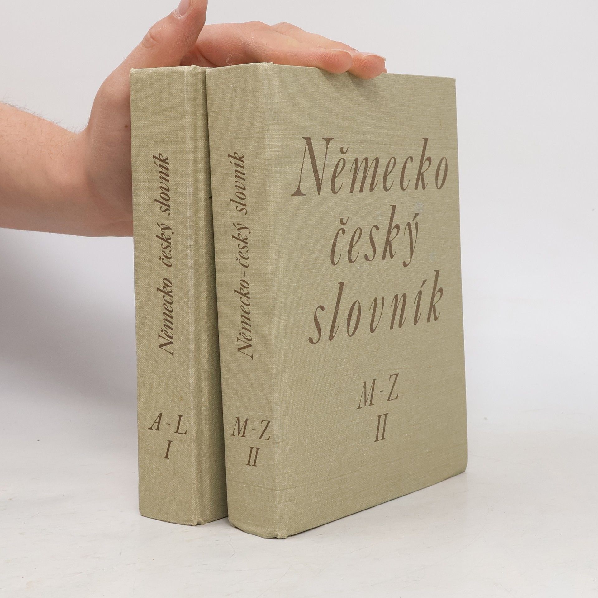 Autores varios Německo-český slovník I-II. A-L, M-Z
