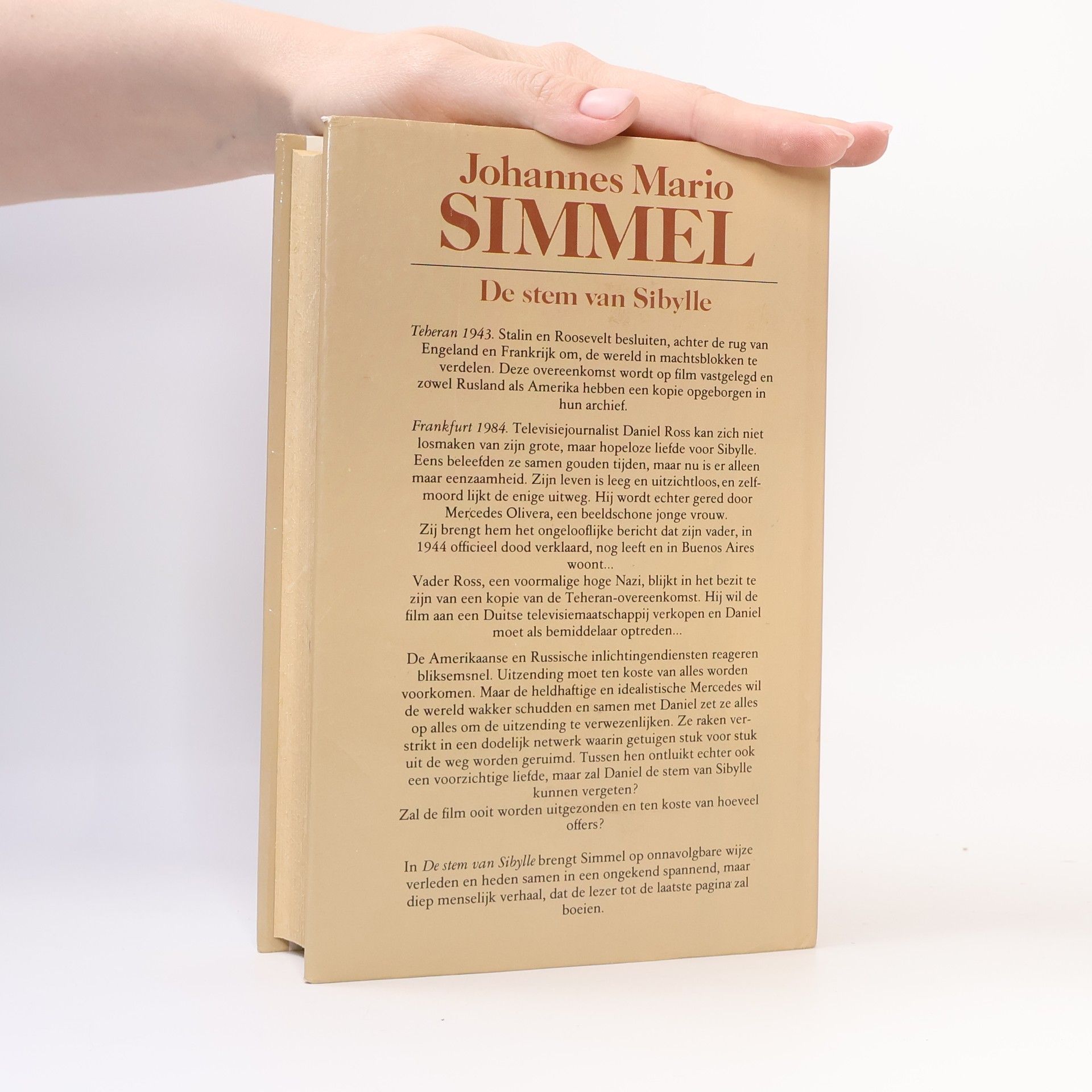Johannes Mario Simmel De stem van Sibylle