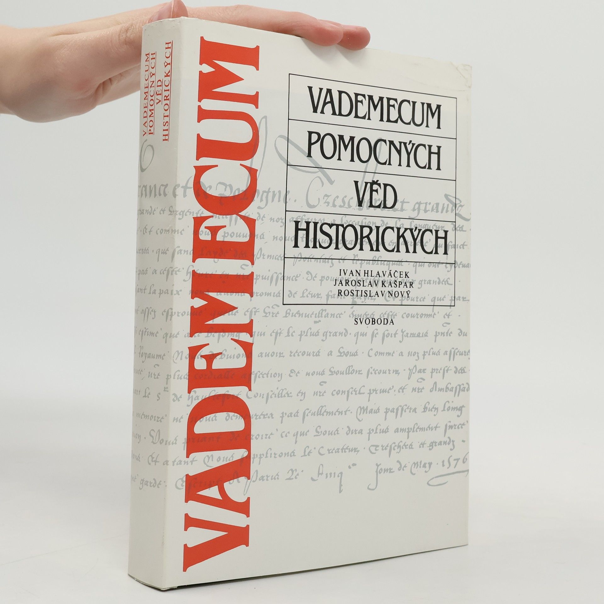 Rostislav Nový Vademecum pomocných věd historických