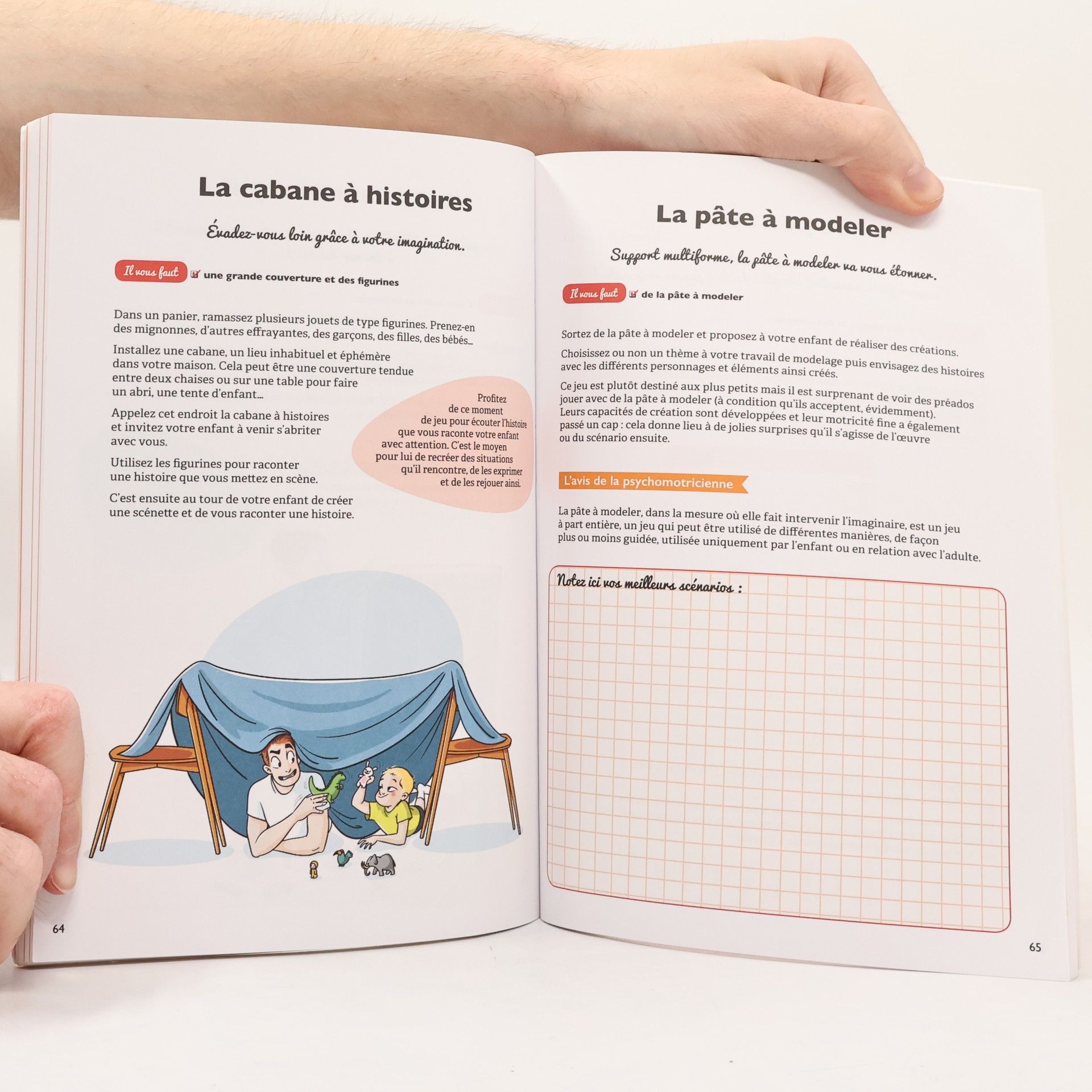 Marjolaine Solaro Le cahier jouer avec son enfant