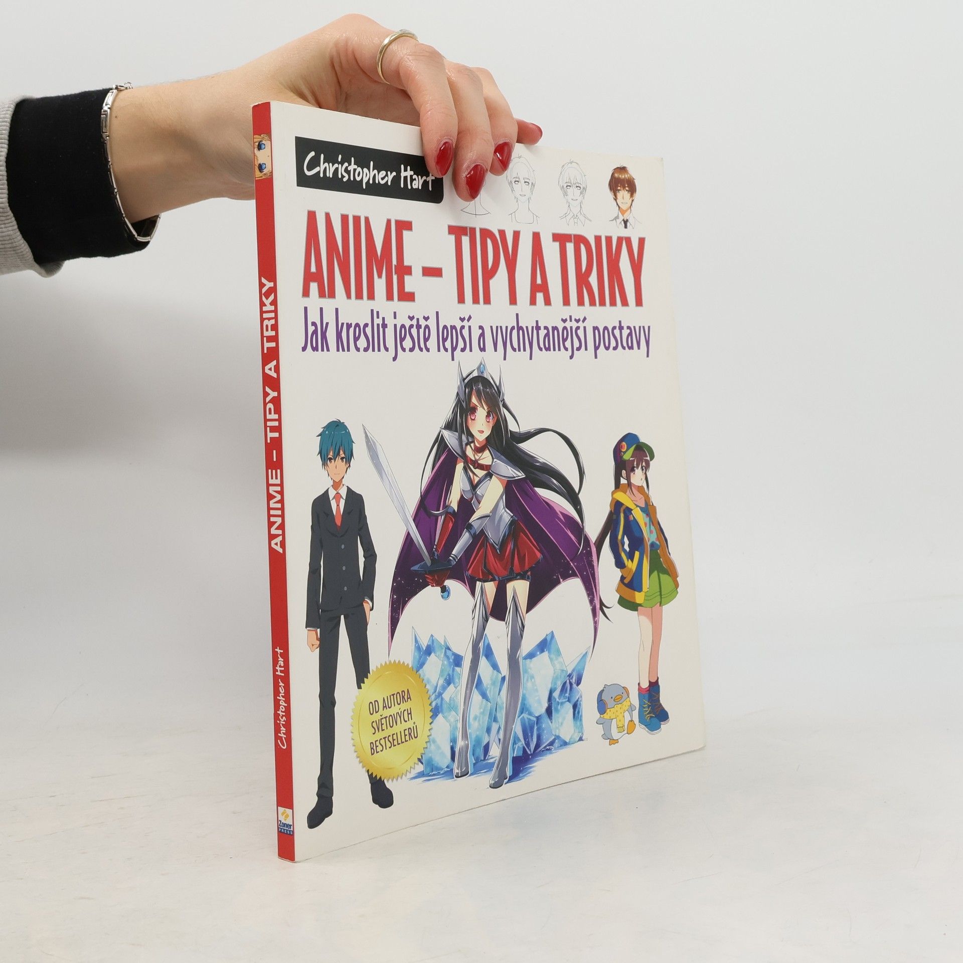 Christopher Hart Anime - tipy a triky Jak kreslit ještě lepší a vychytanější postavy
