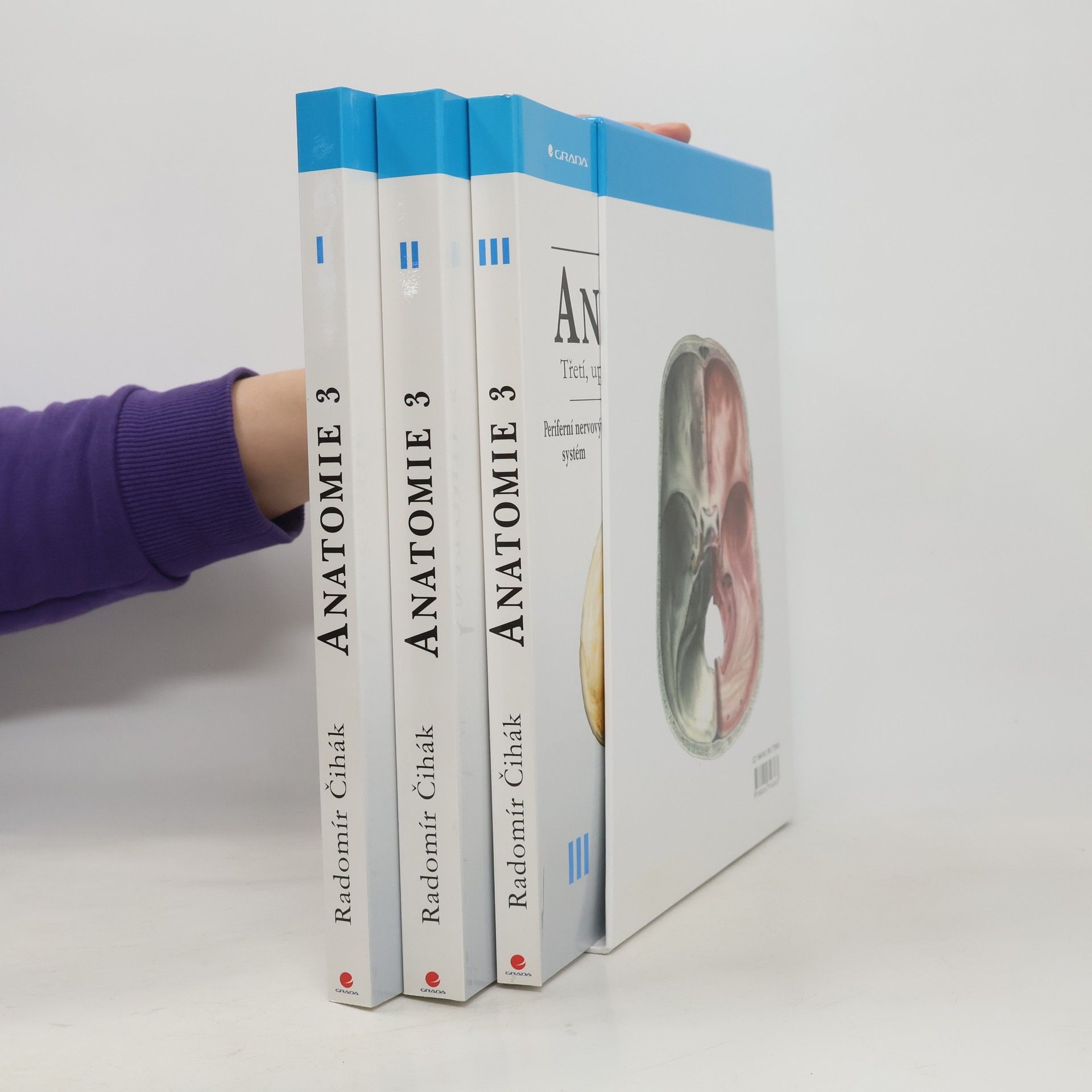 Radomír Čihák Anatomie 3. Svazky I-III