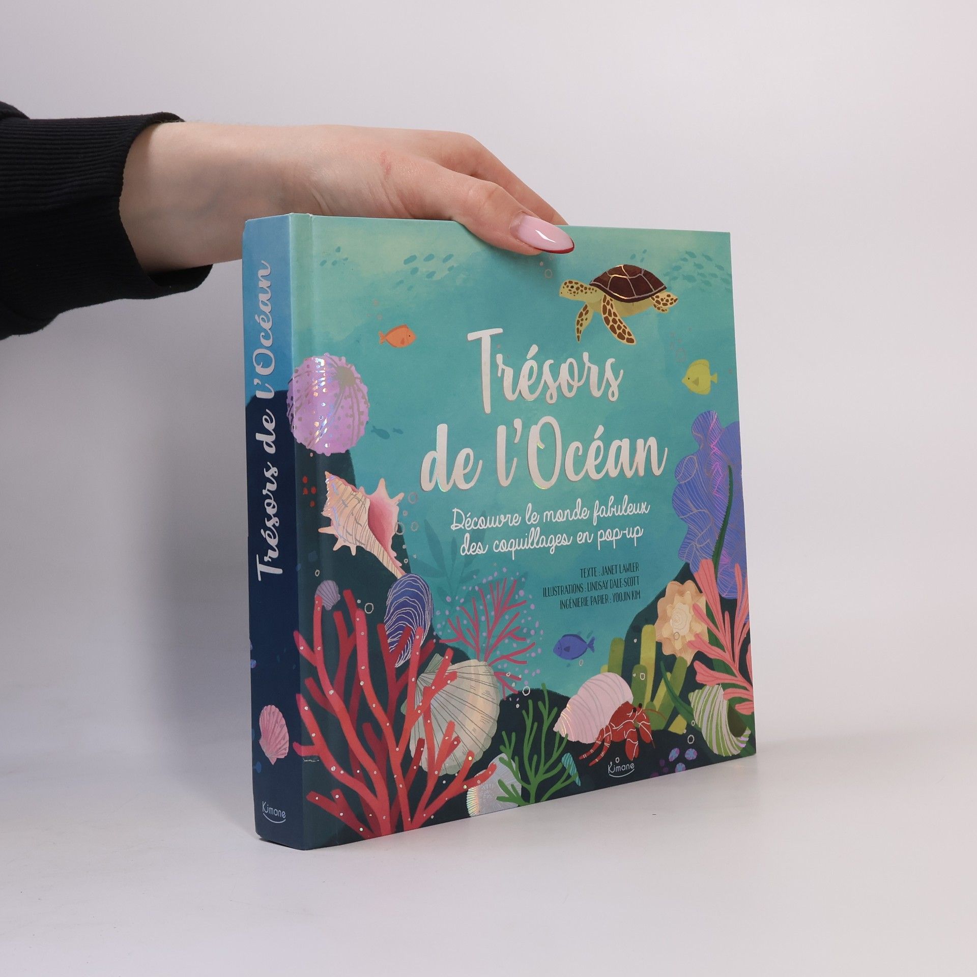 Janet Lawler Livre pop up: Trésors de l'océan