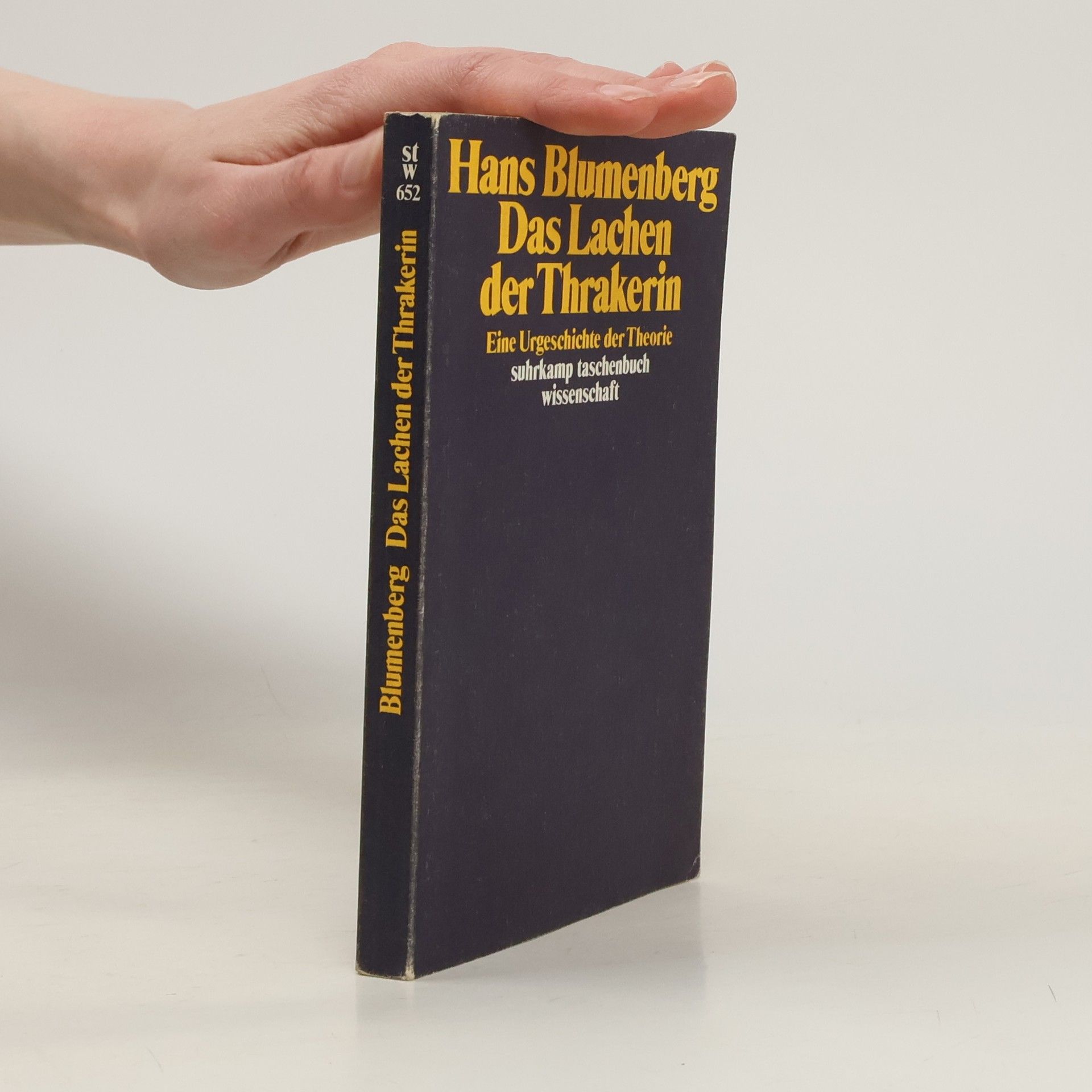 Hans Blumenberg Das Lachen der Thrakerin