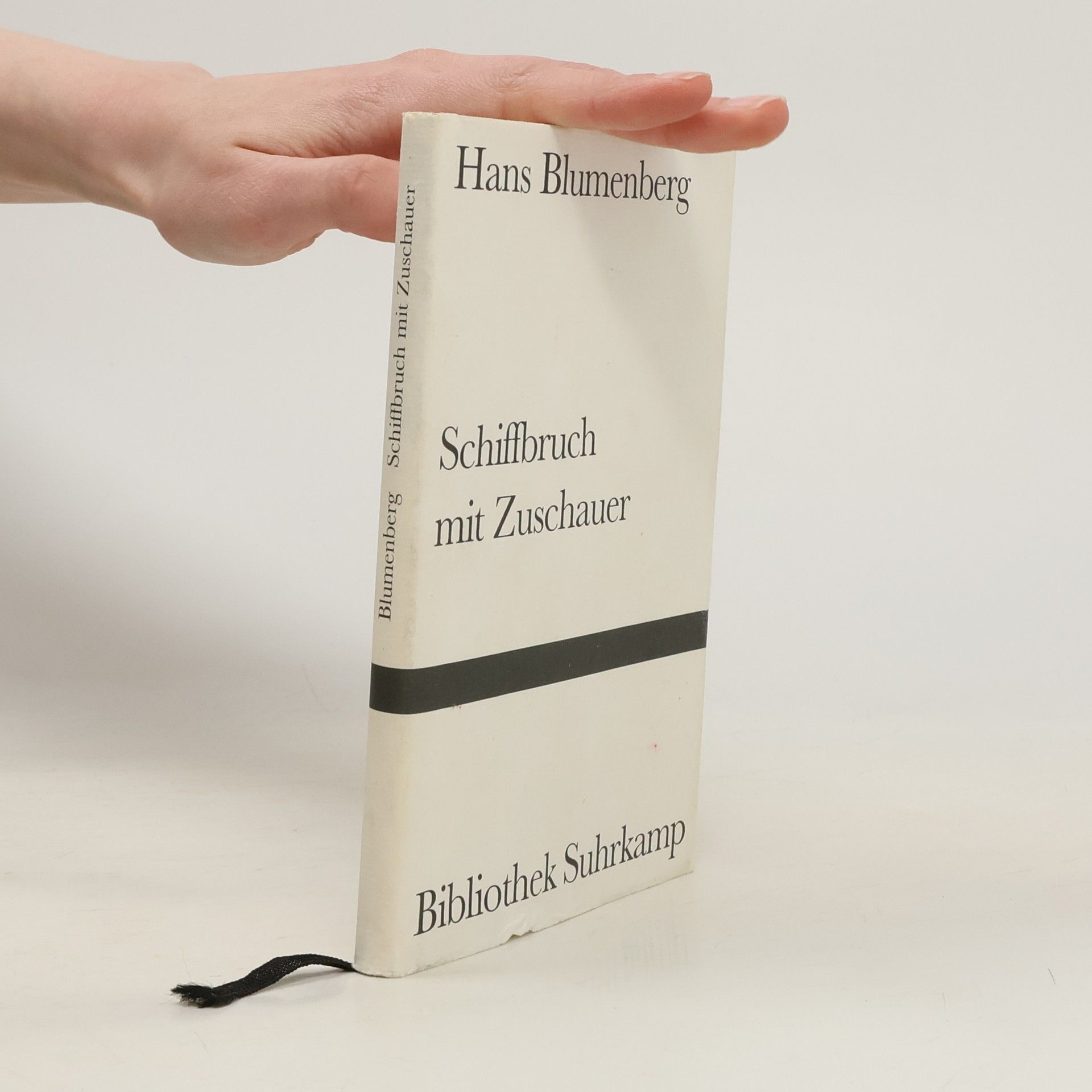 Hans Blumenberg Schiffbruch mit Zuschauer