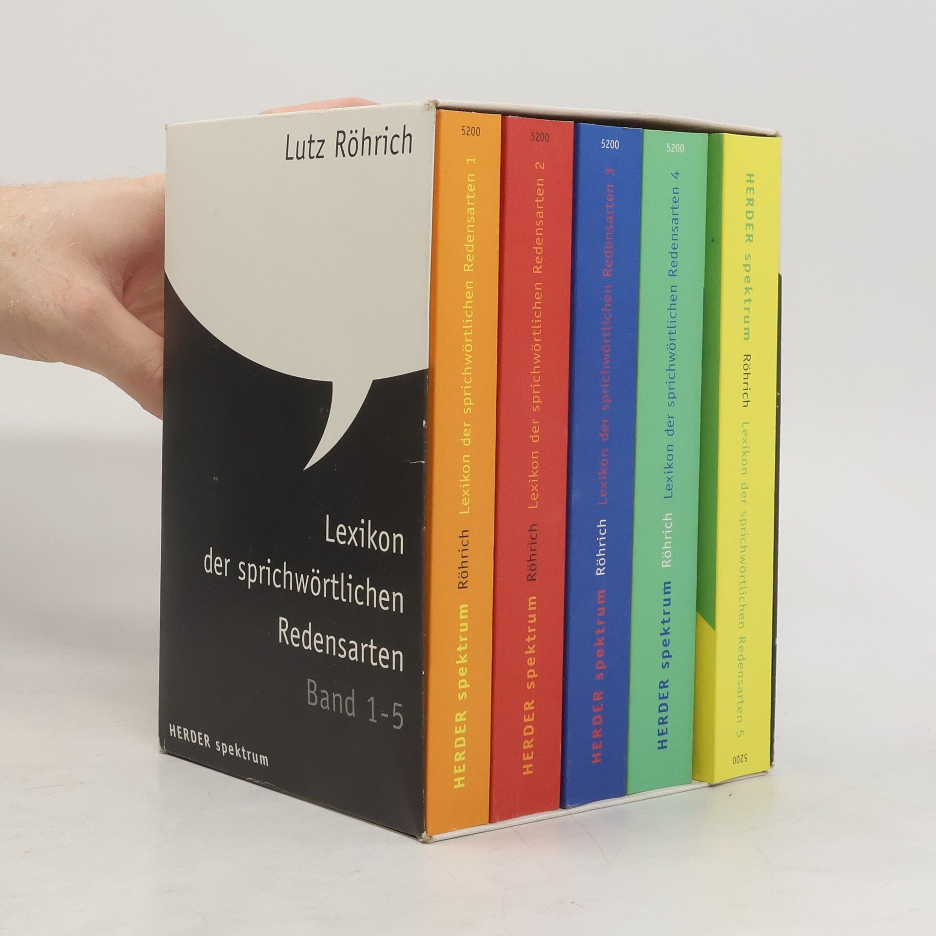 Lexikon der sprichwörtlichen Redensarten 1-5