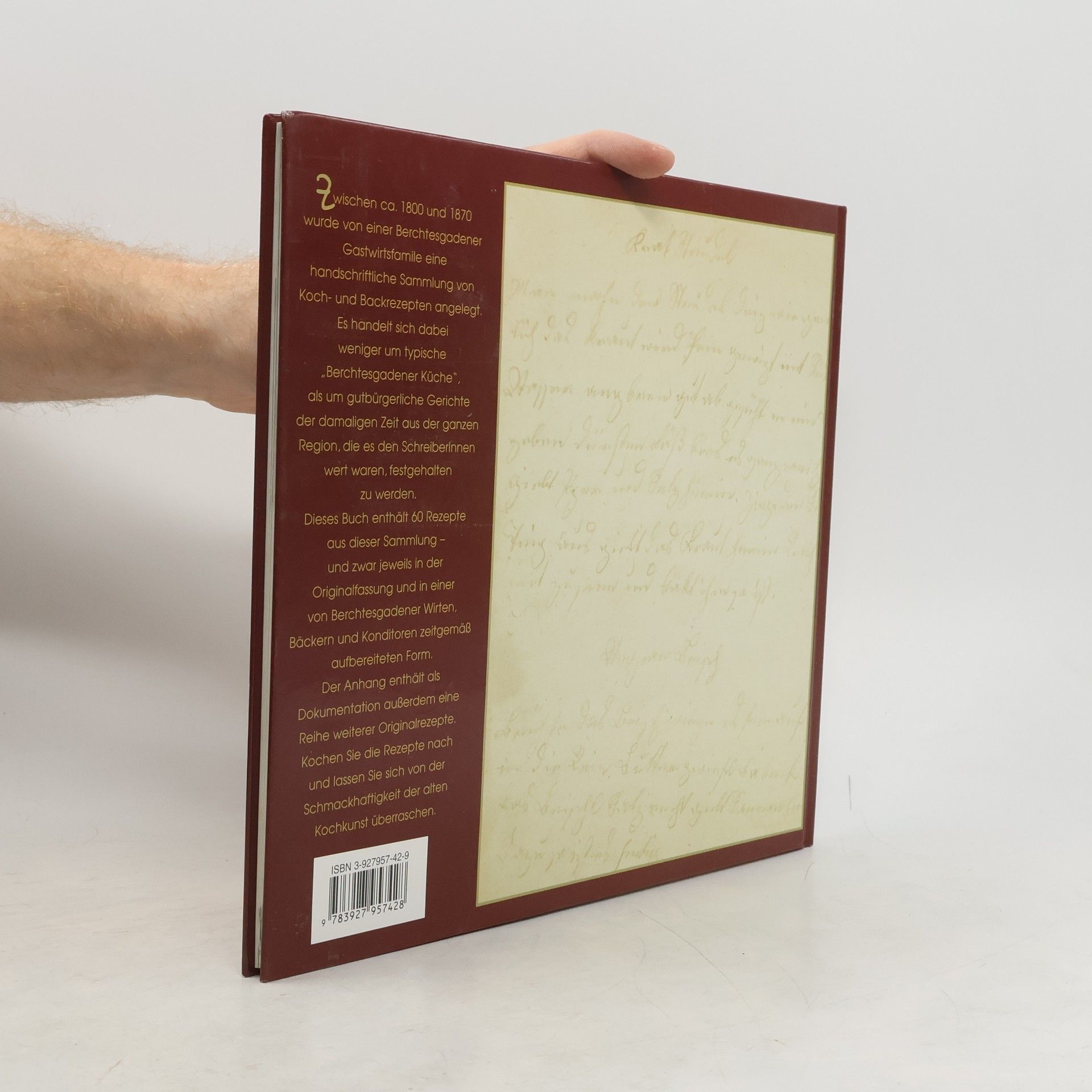 Historisches Kochbuch aus Berchtesgaden neu aufbereitet