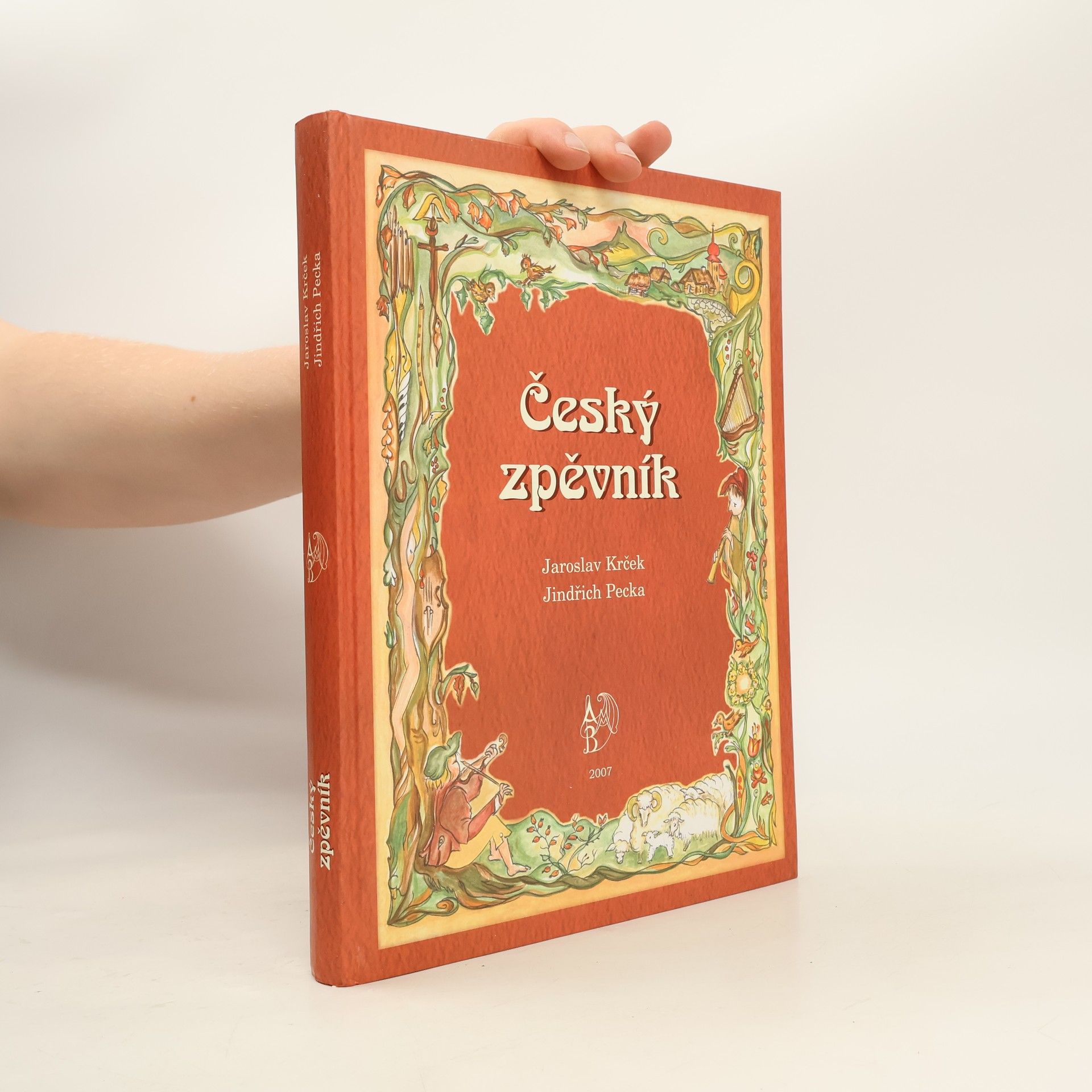 Jaroslav Krček Český zpěvník 240 lidových a anonymních písní