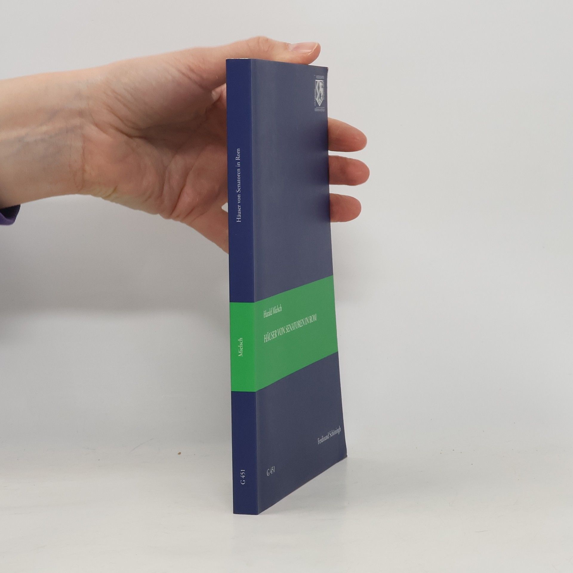 Harald Mielsch Häuser von Senatoren in Rom