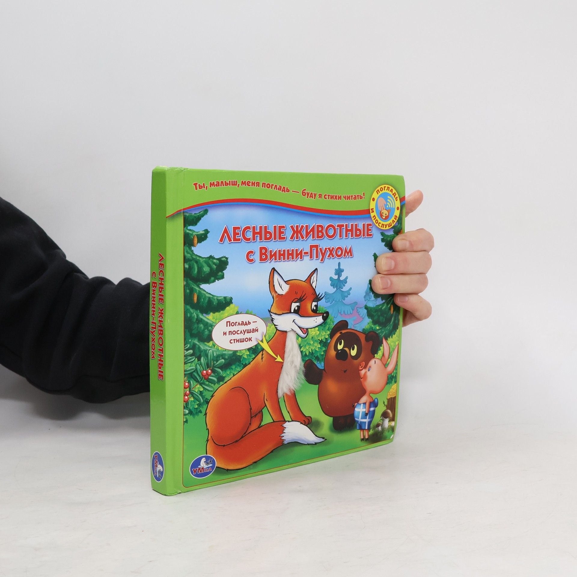 Kolektív autorov Лесные животные с Винни-Пухом