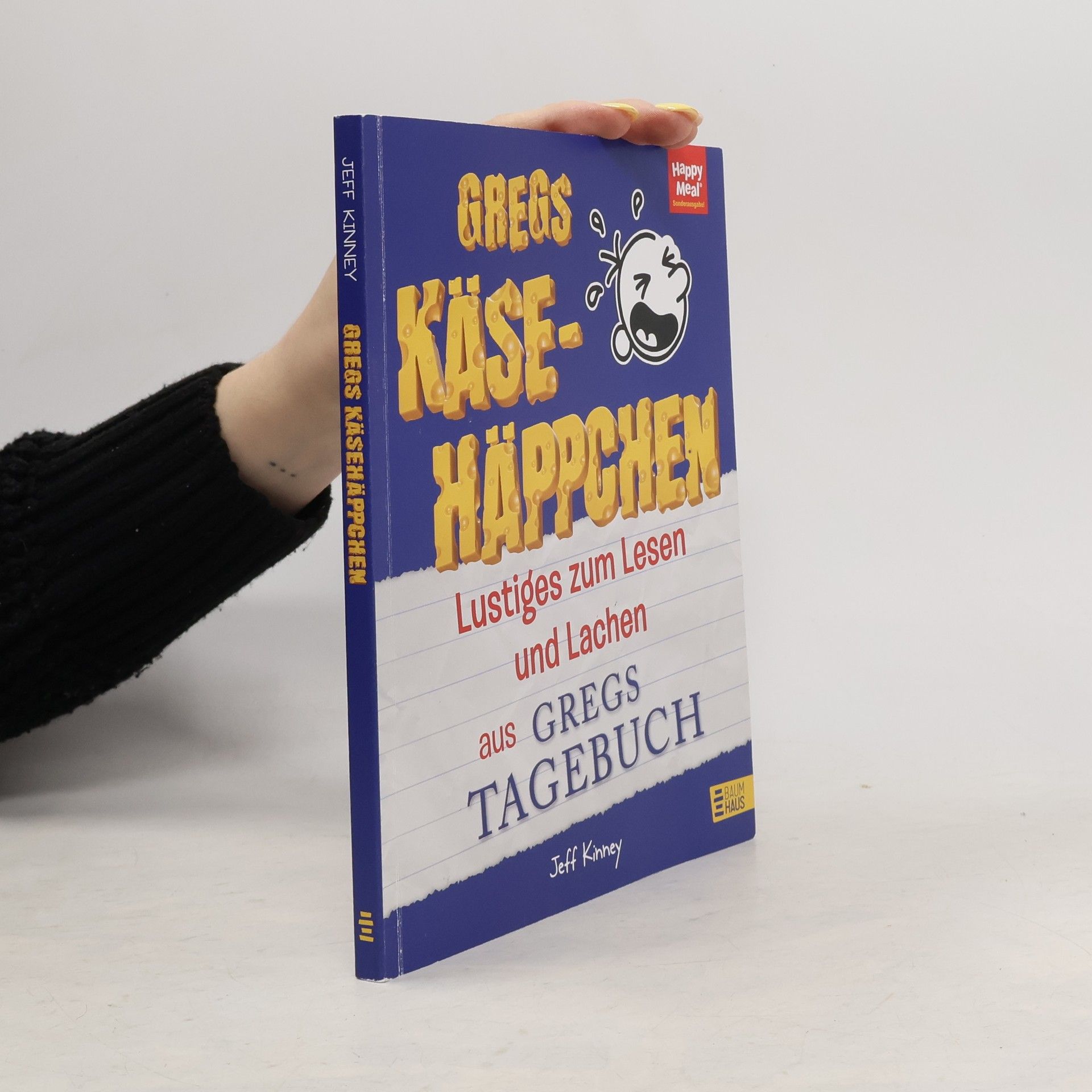Jeff Kinney Gregs Käsehäppchen. Lustiges zum Lesen und Lachen aus Gregs Tagebuch