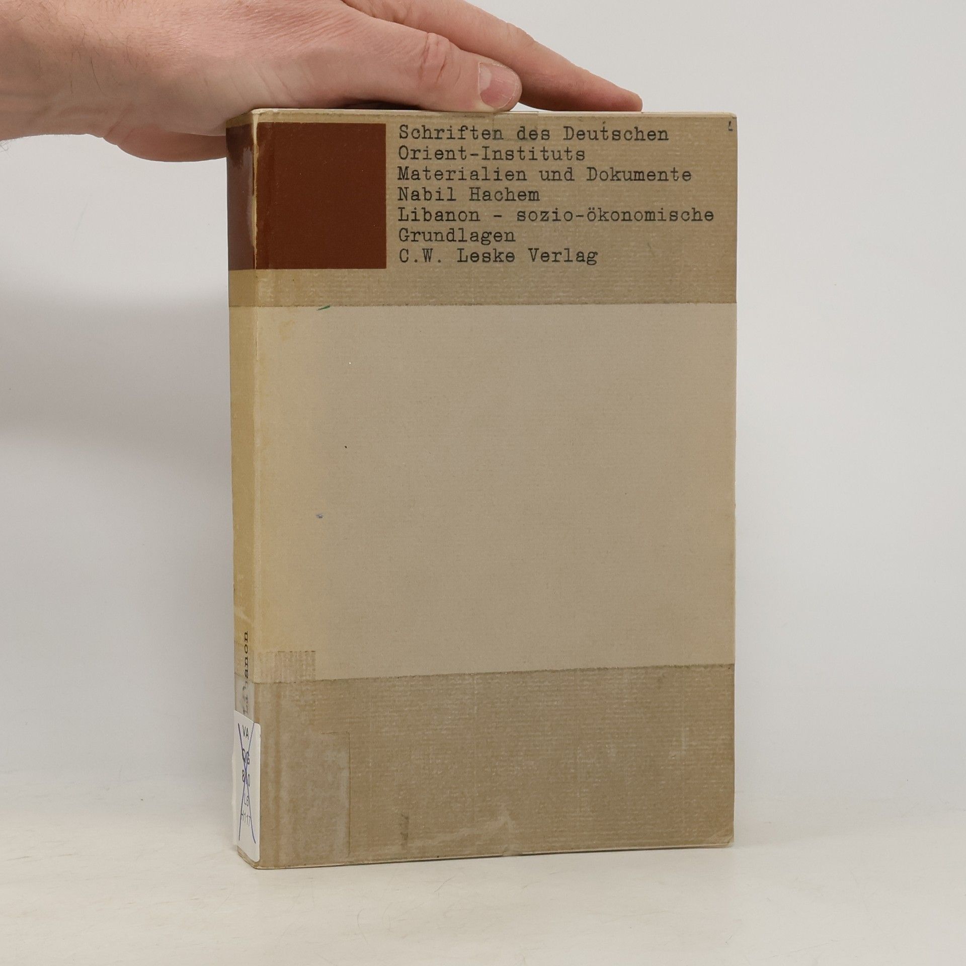 Autorenkollektiv Schriften des Deutschen Orient-Instituts