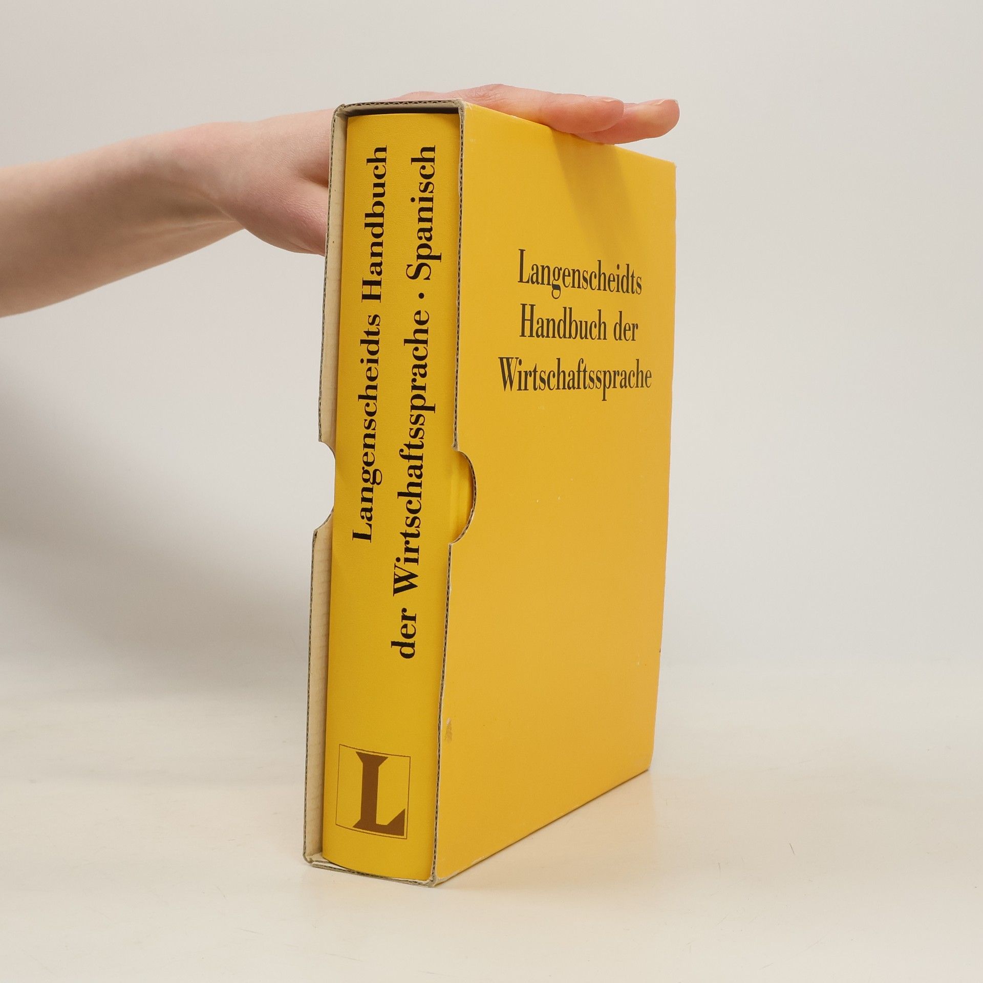 Langenscheidts Handbuch der Wirtschaftssprache Spanisch