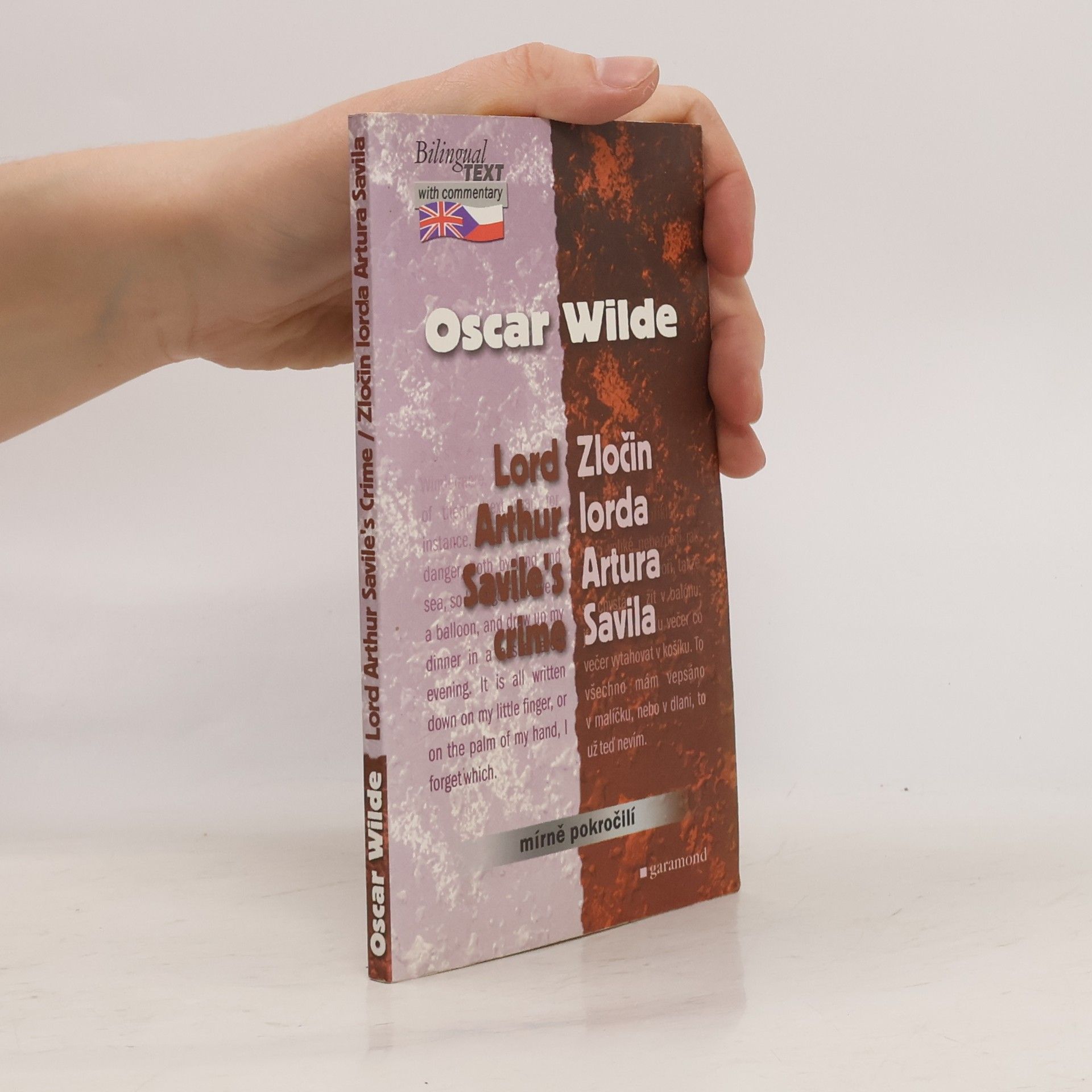 Oscar Wilde Zločin lorda Artura Savila = Lord Arthur Savile's crime