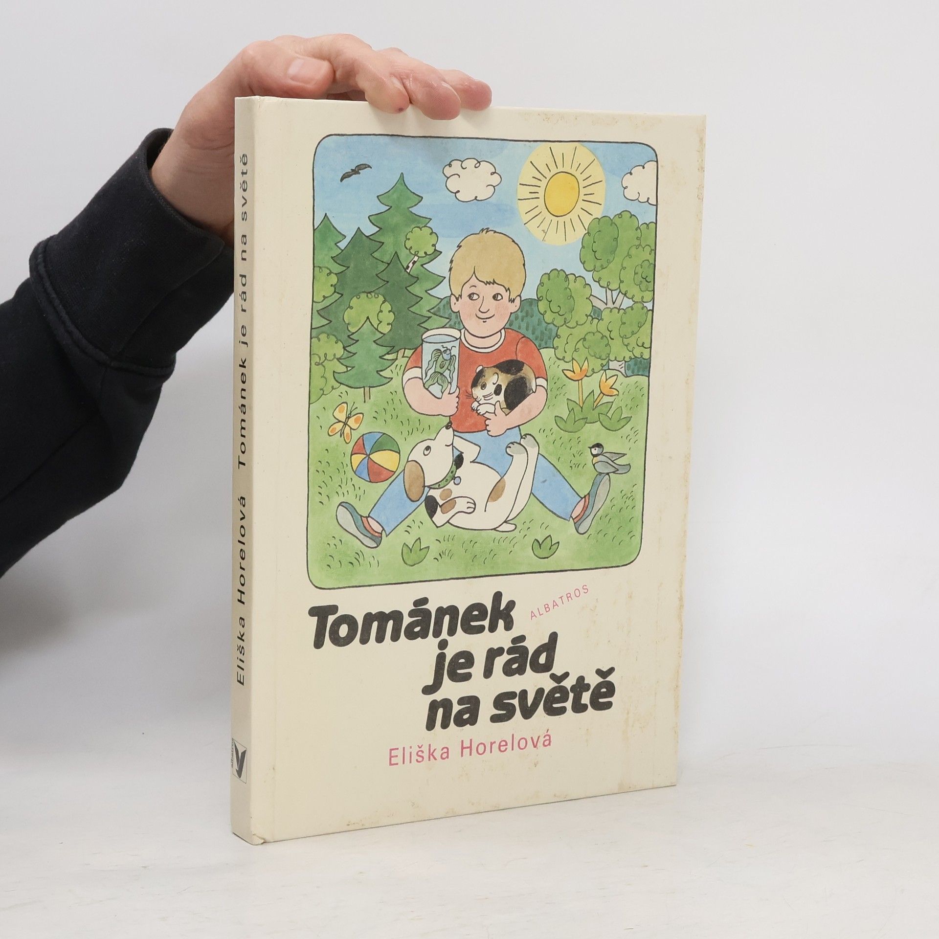 Horelová Eliška Tománek je rád na světě