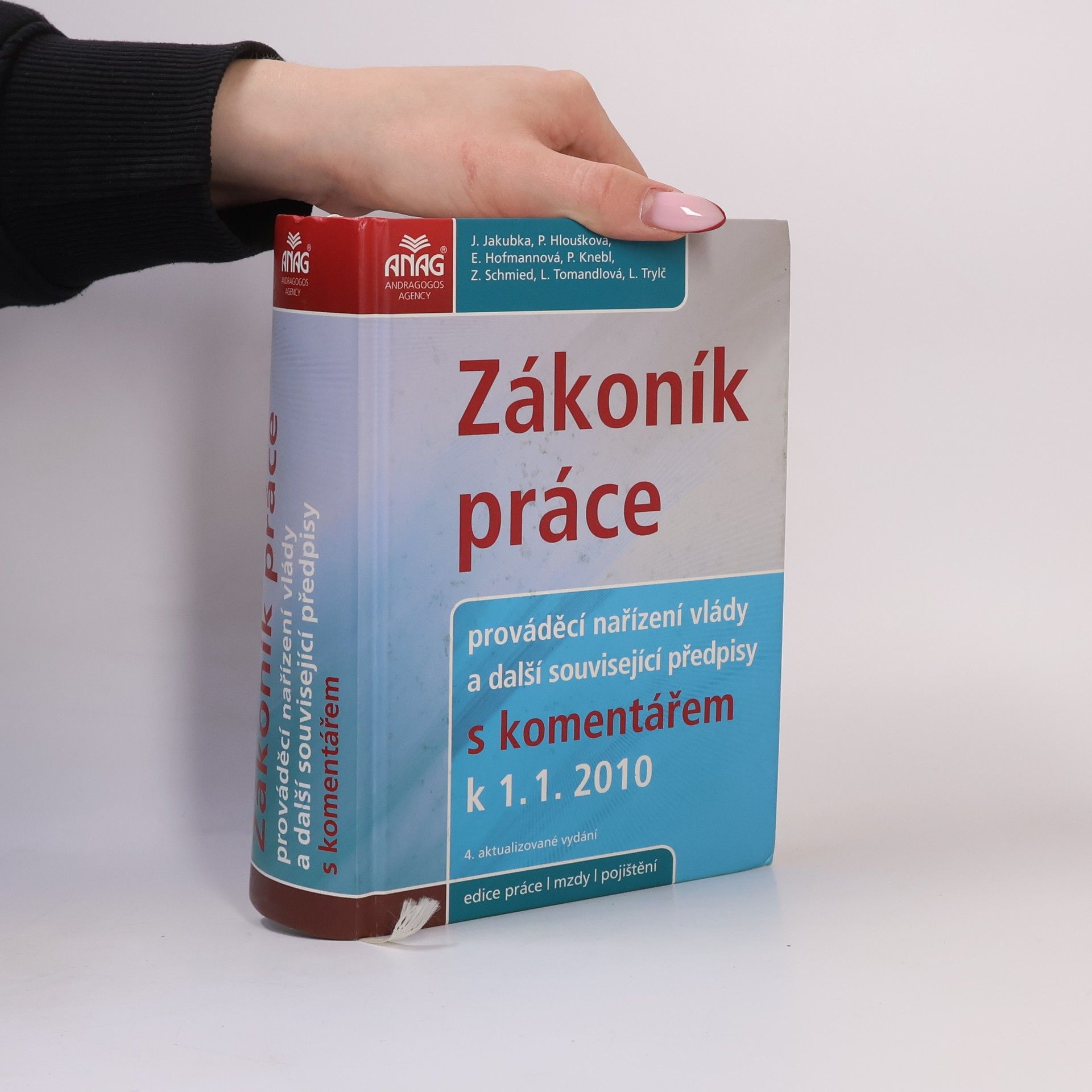Jaroslav Jakubka Zákoník práce : prováděcí nařízení vlády a další související předpisy s komentářem k 1.1.2010