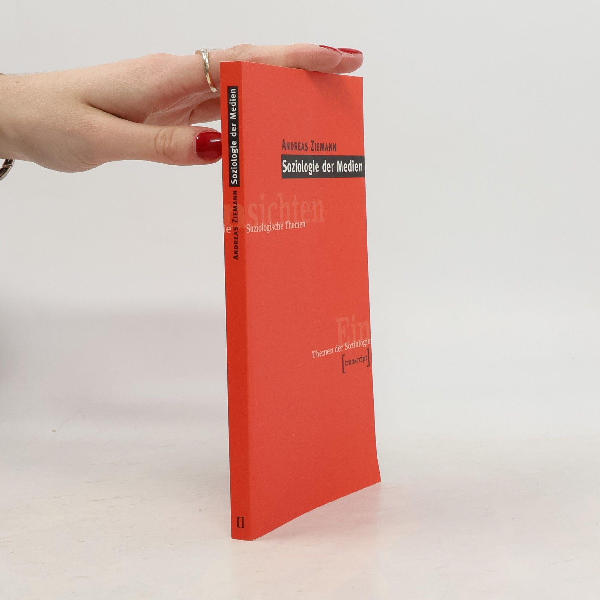 Andreas Ziemann Soziologie der Medien