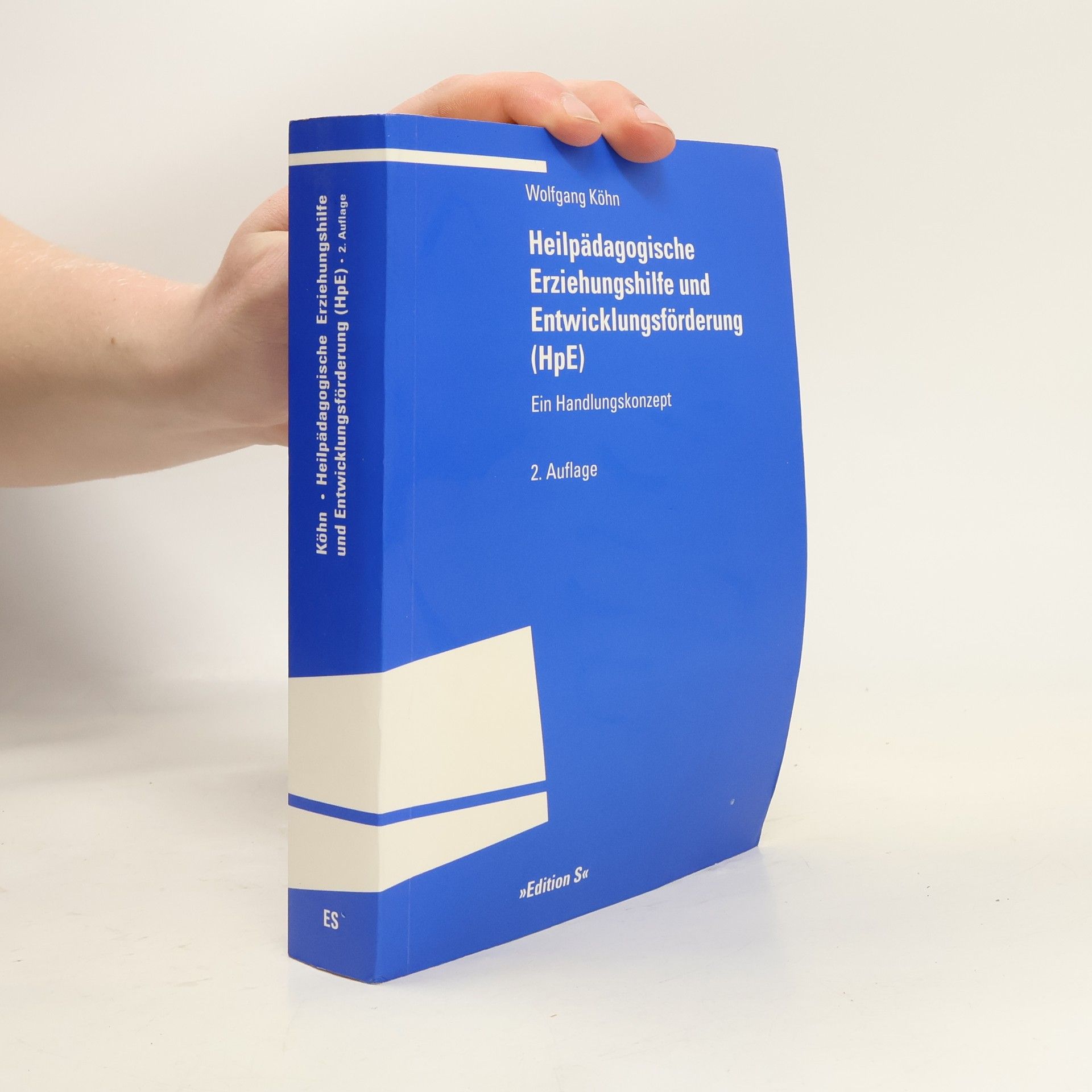 Wolfgang Kohn Heilpädagogische Erziehungshilfe und Entwicklungsförderung (HpE)