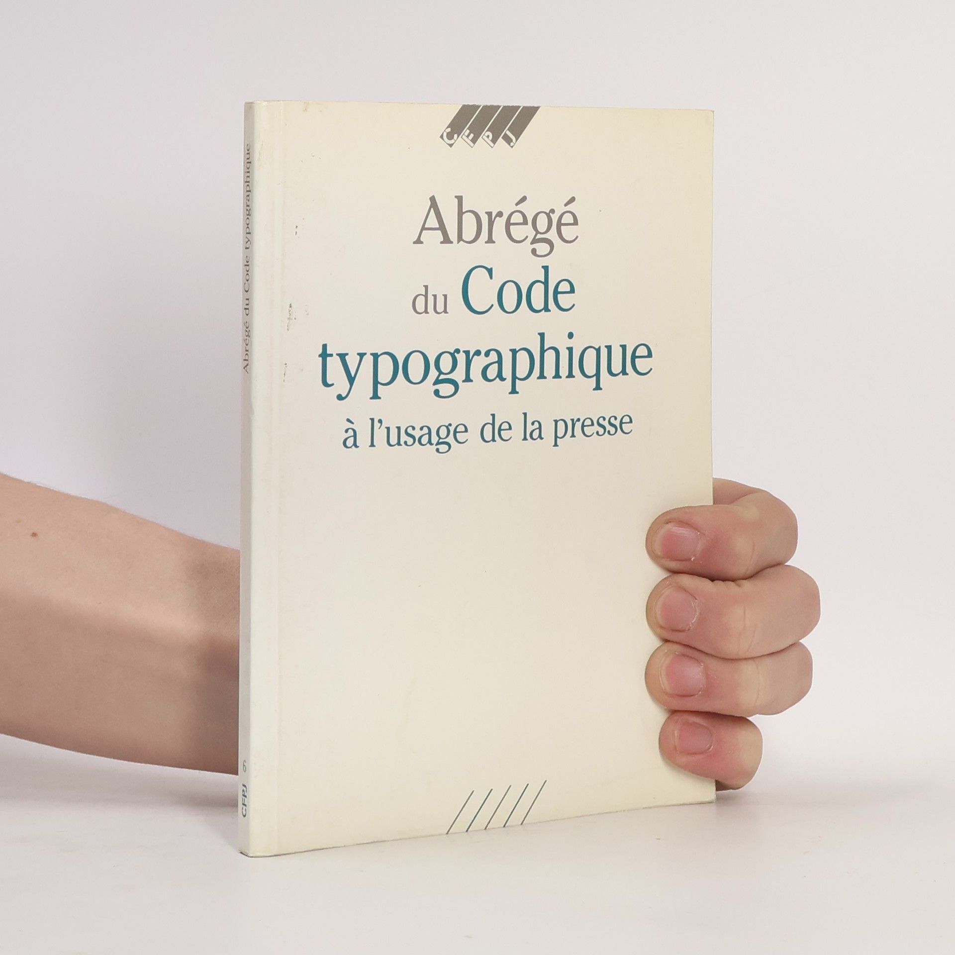 Jean-Louis Guery Abrégé du code typographique à l'usage de la presse