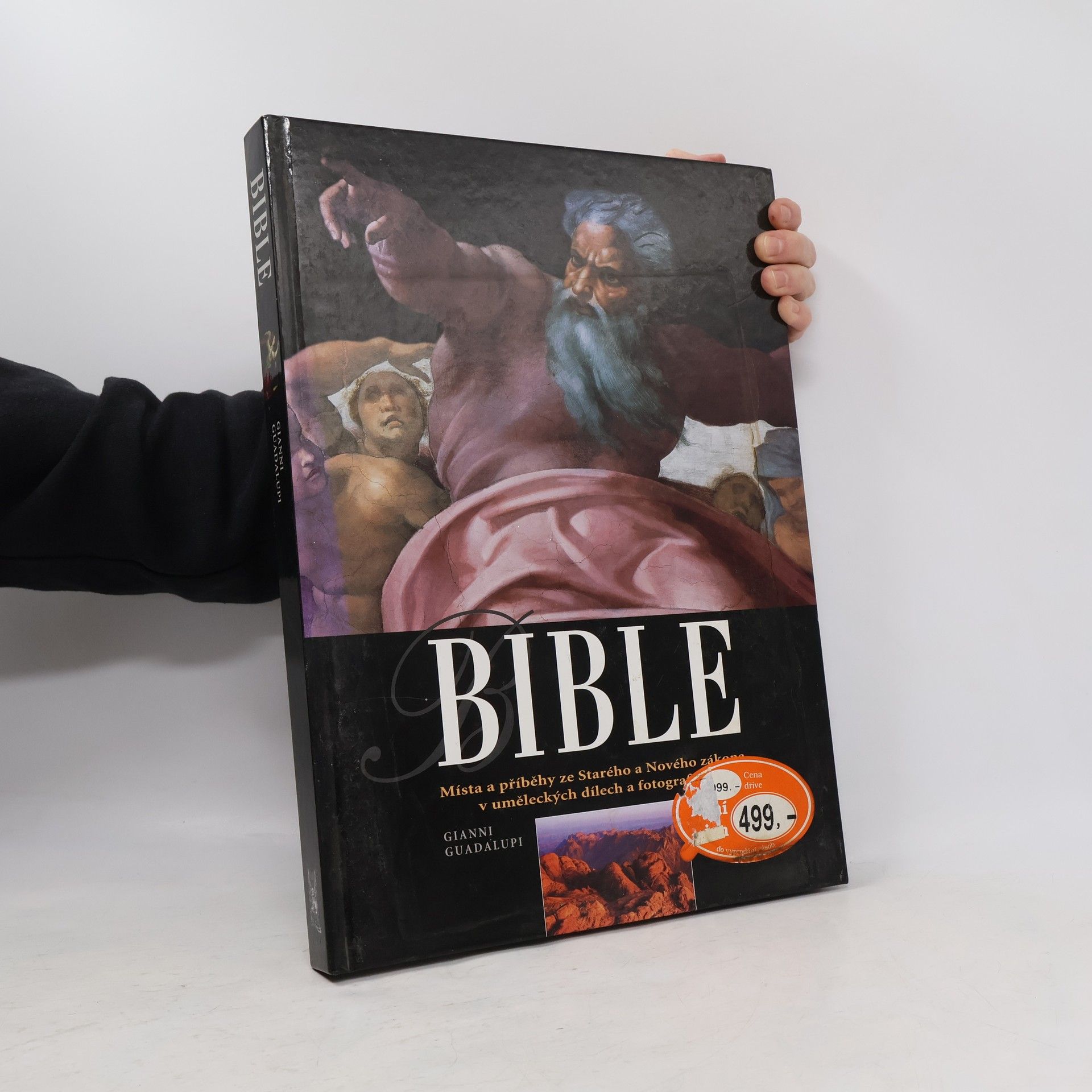 Gianni Guadalupi Bible - místa a příběhy ze Starého a Nového zákona v uměleckých dílech a fotografiích