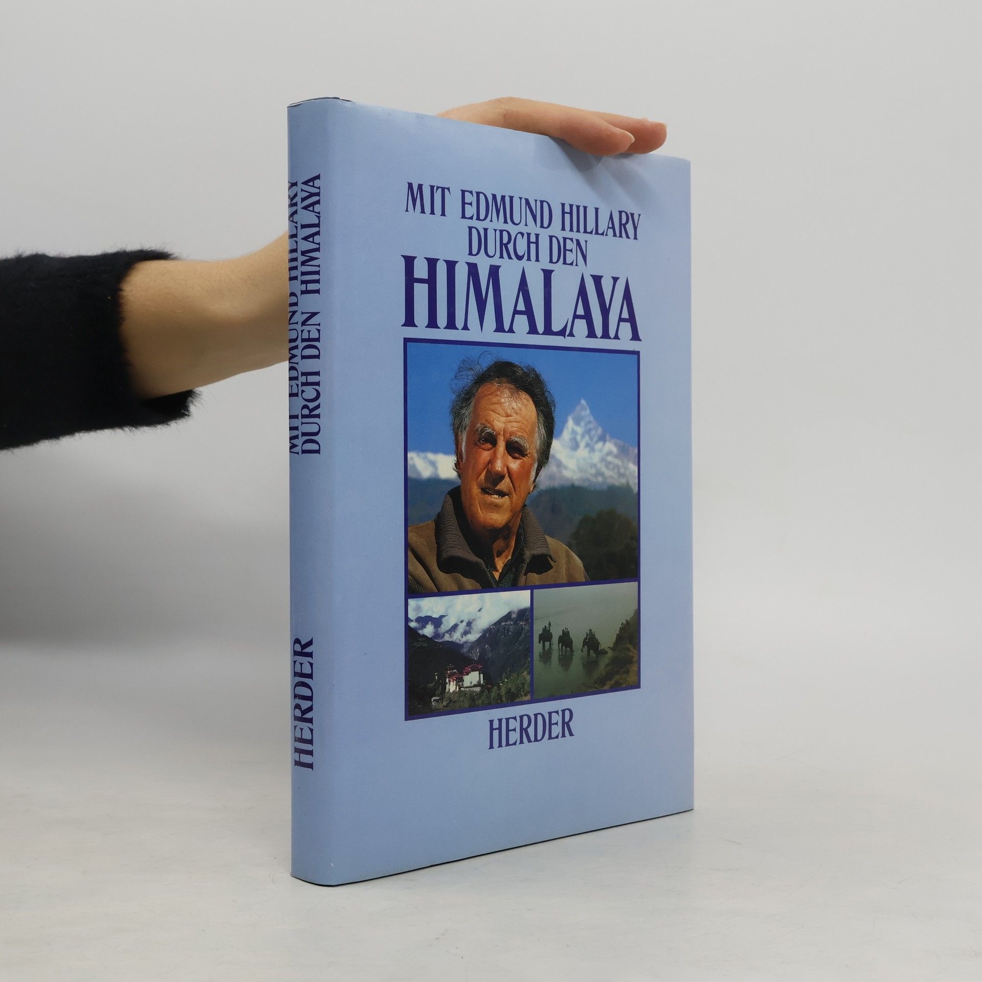 Gerhard Dambmann Mit Edmund Hillary durch den Himalaya