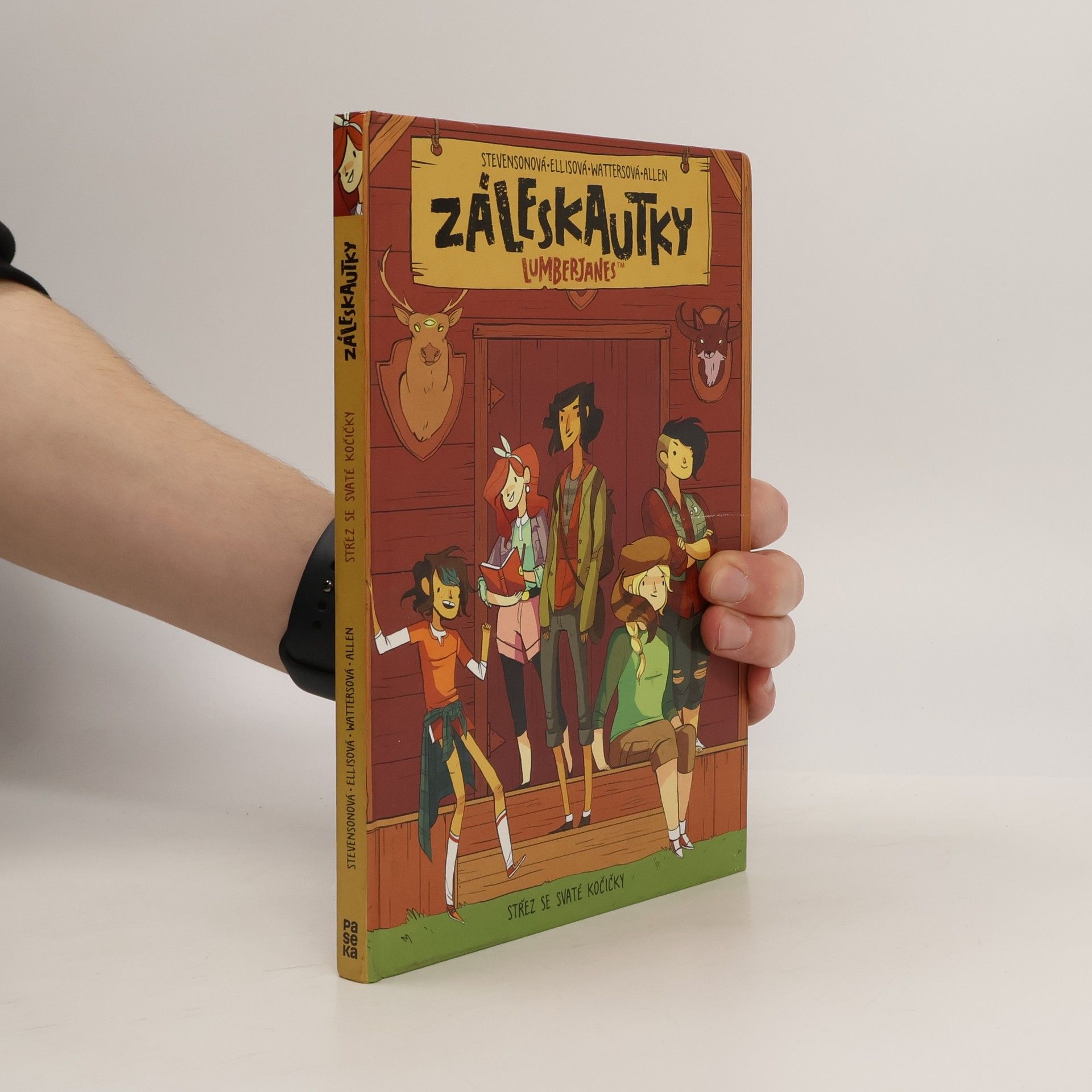 Záleskautky = Lumberjanes. Střež se svaté kočičky