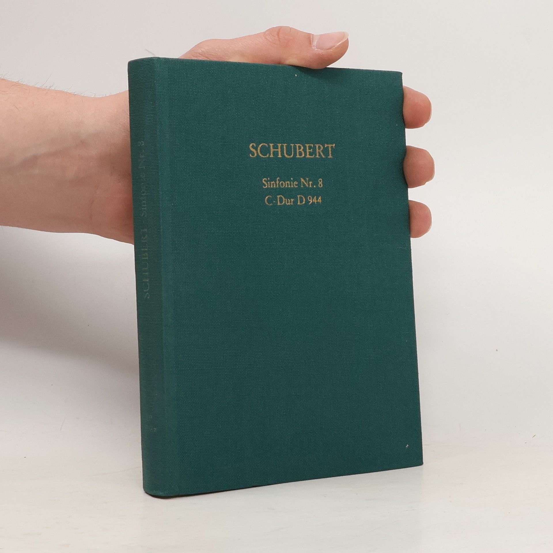 Franz Peter Schubert Sinfonie Nr.8 C-Dur D 944, Partitur